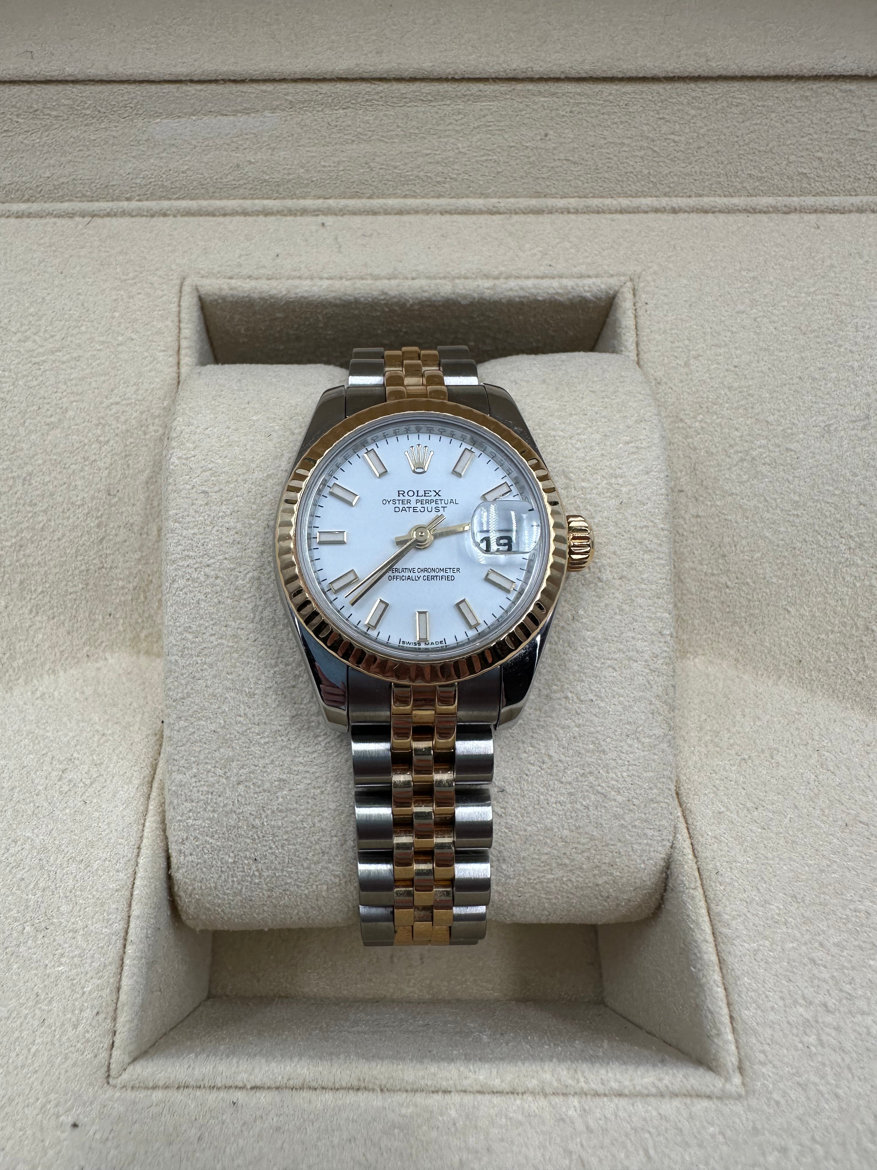 Rolex DateJust 26mm 18k Yellow Gold & Steel