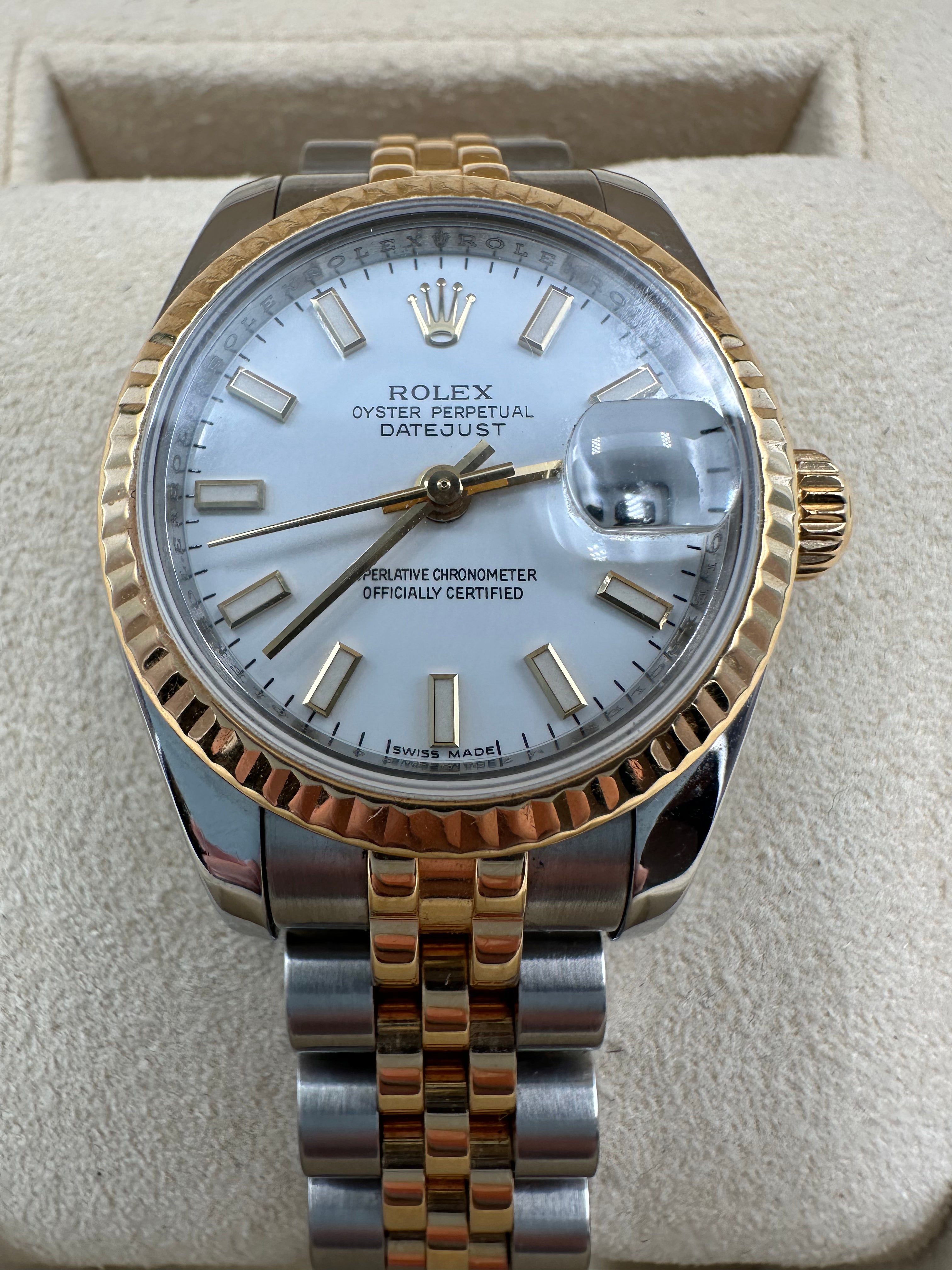 Rolex DateJust 26mm 18k Yellow Gold & Steel