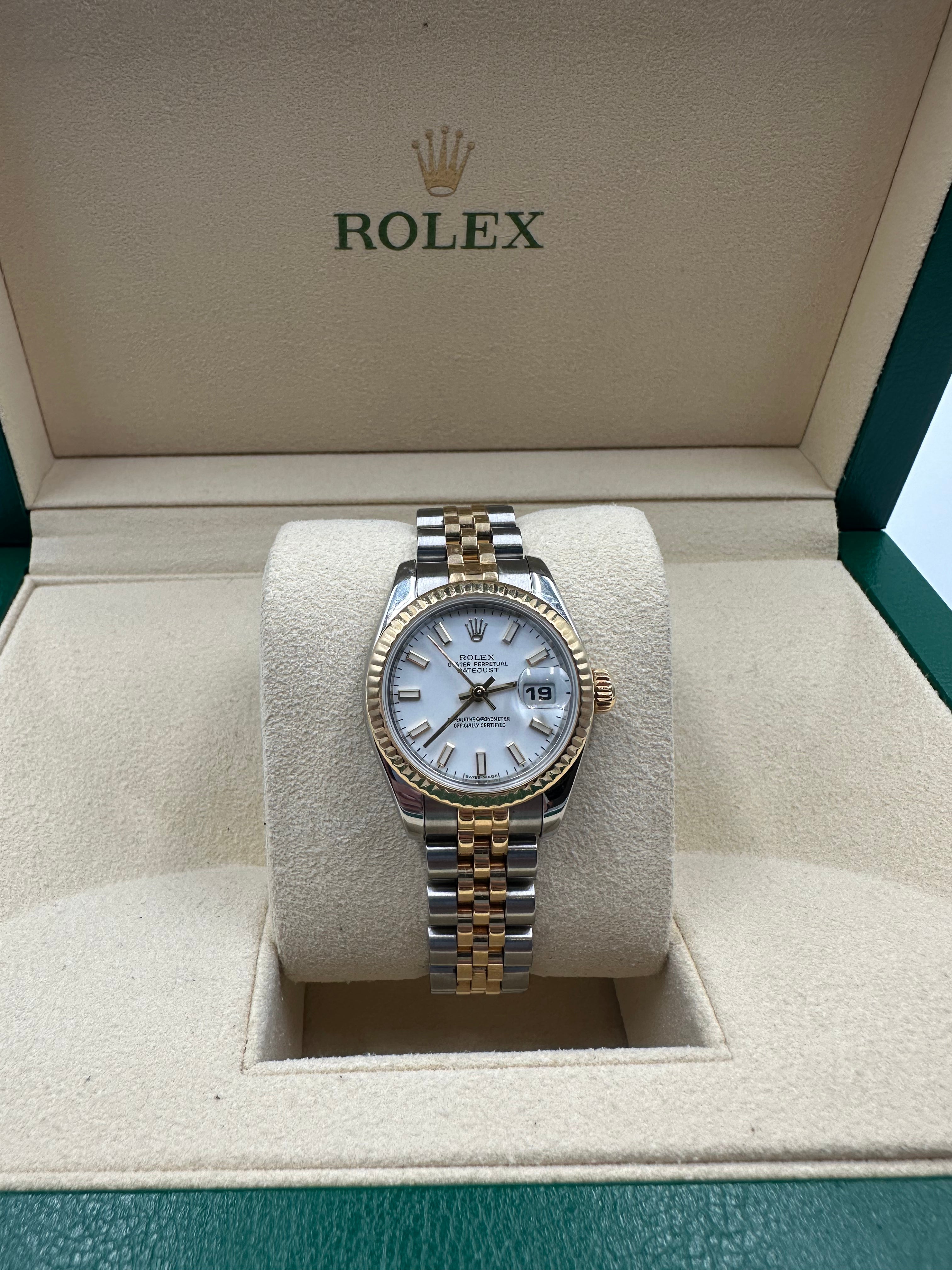 Rolex DateJust 26mm 18k Yellow Gold & Steel