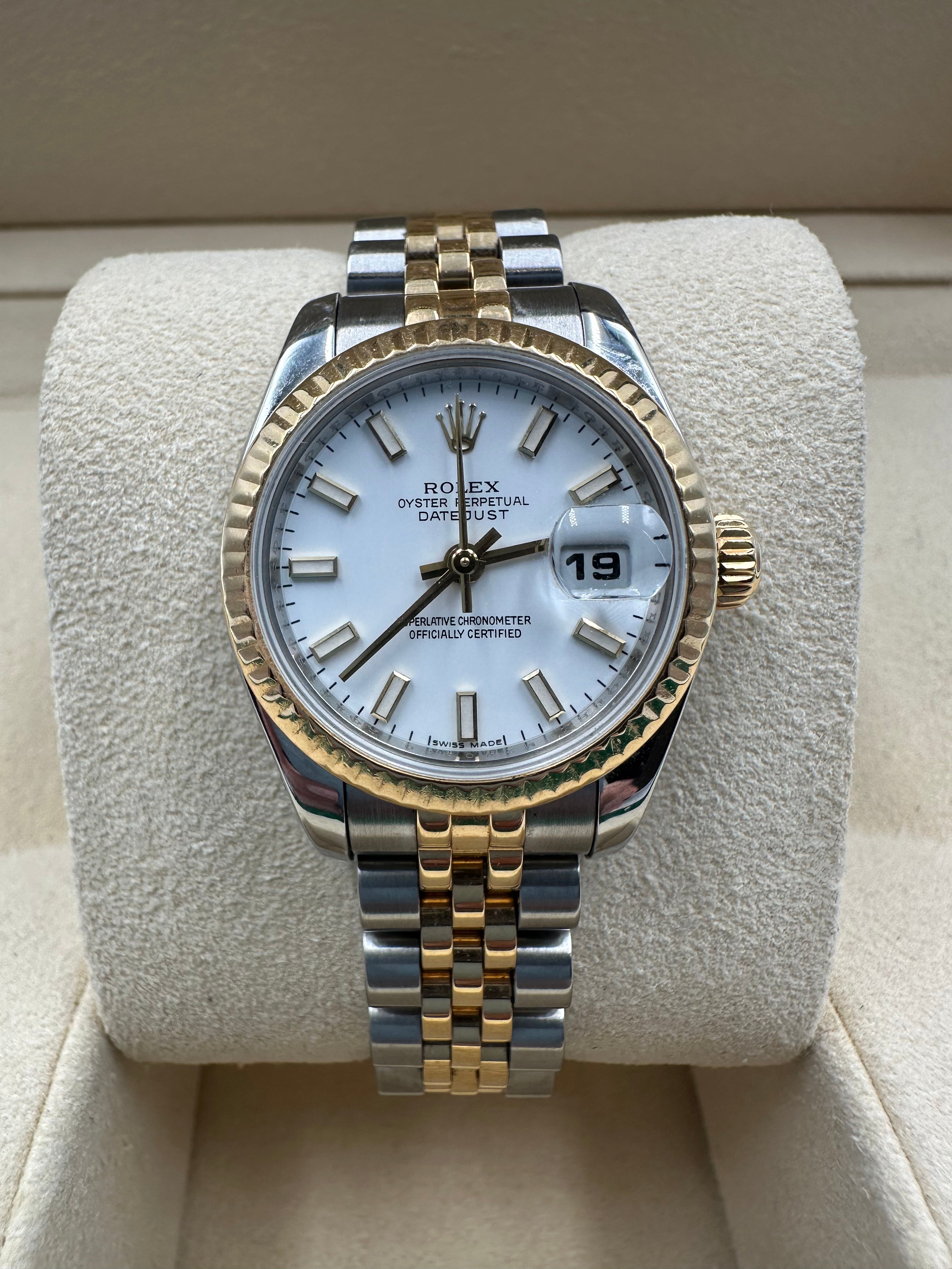 Rolex DateJust 26mm 18k Yellow Gold & Steel