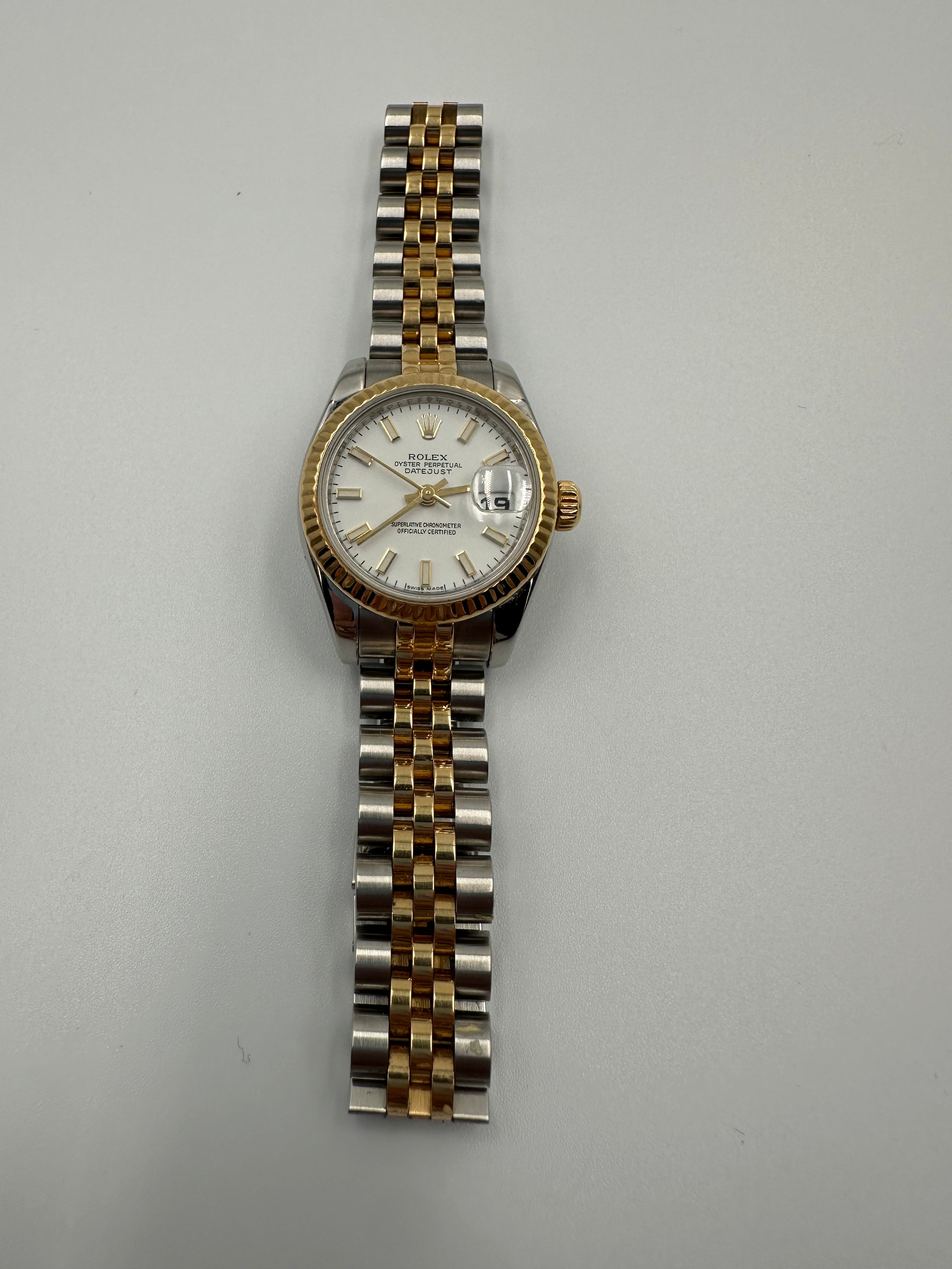 Rolex DateJust 26mm 18k Yellow Gold & Steel