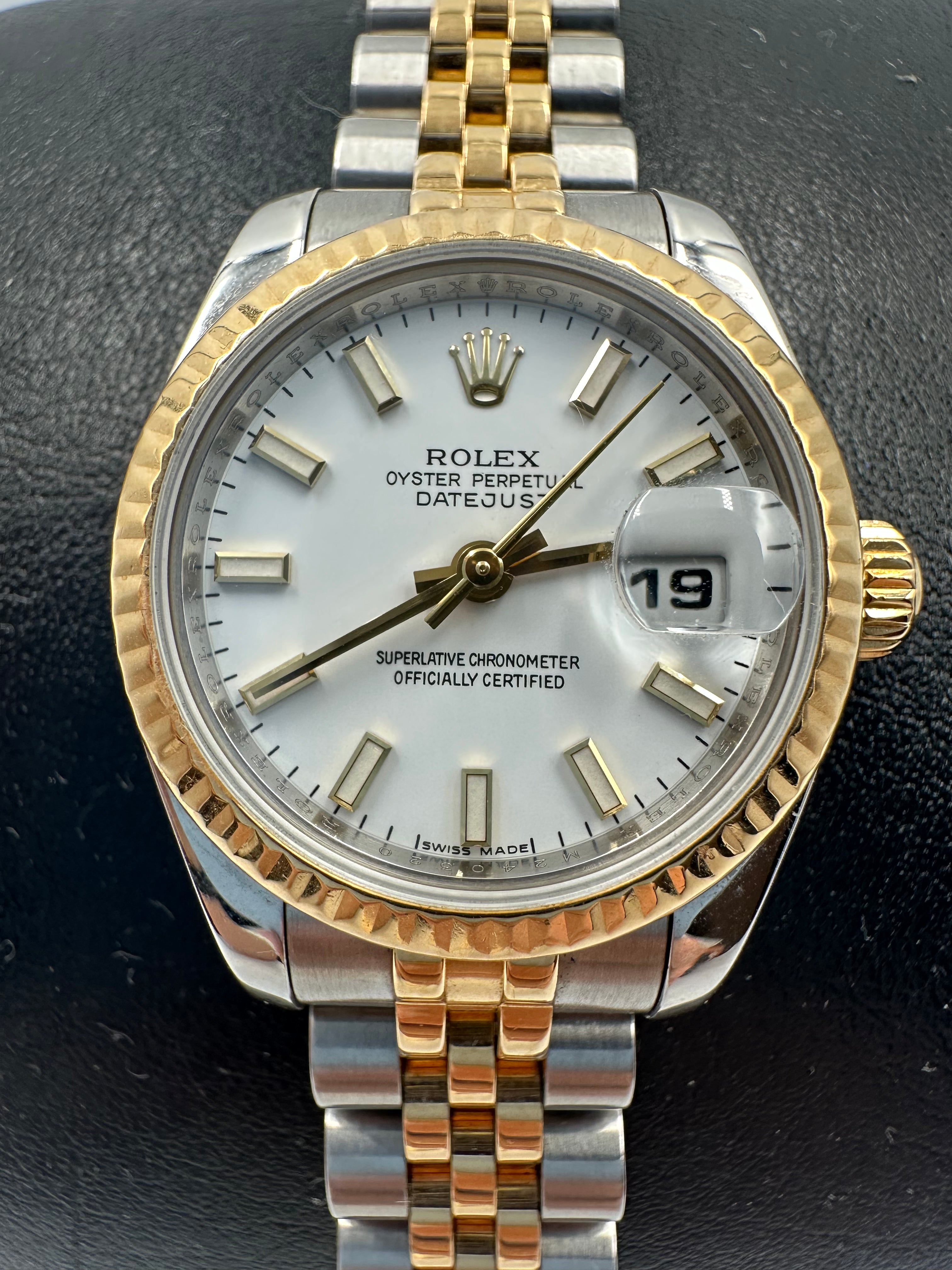 Rolex DateJust 26mm 18k Yellow Gold & Steel