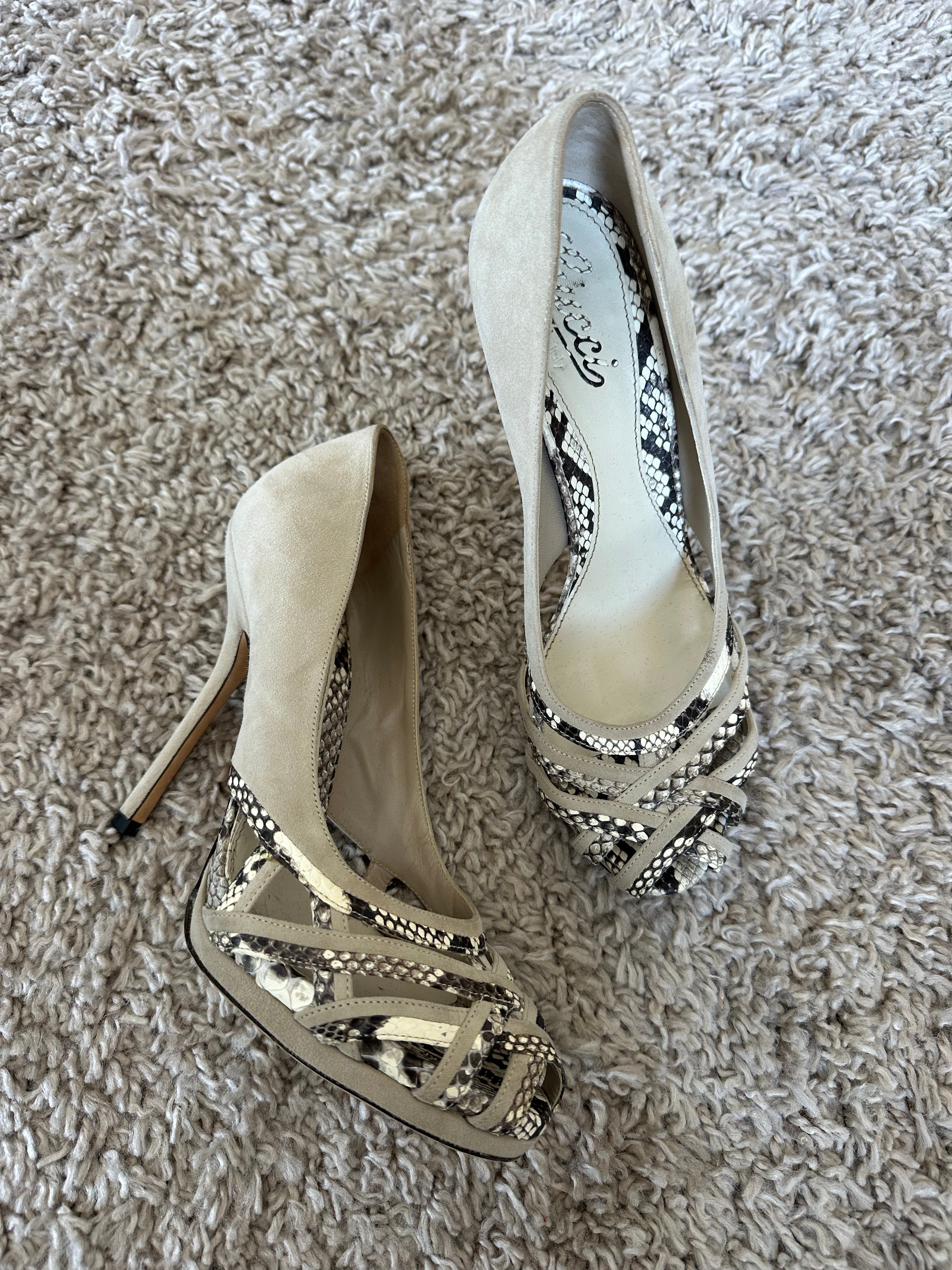 Gucci Python Heels (EU38)