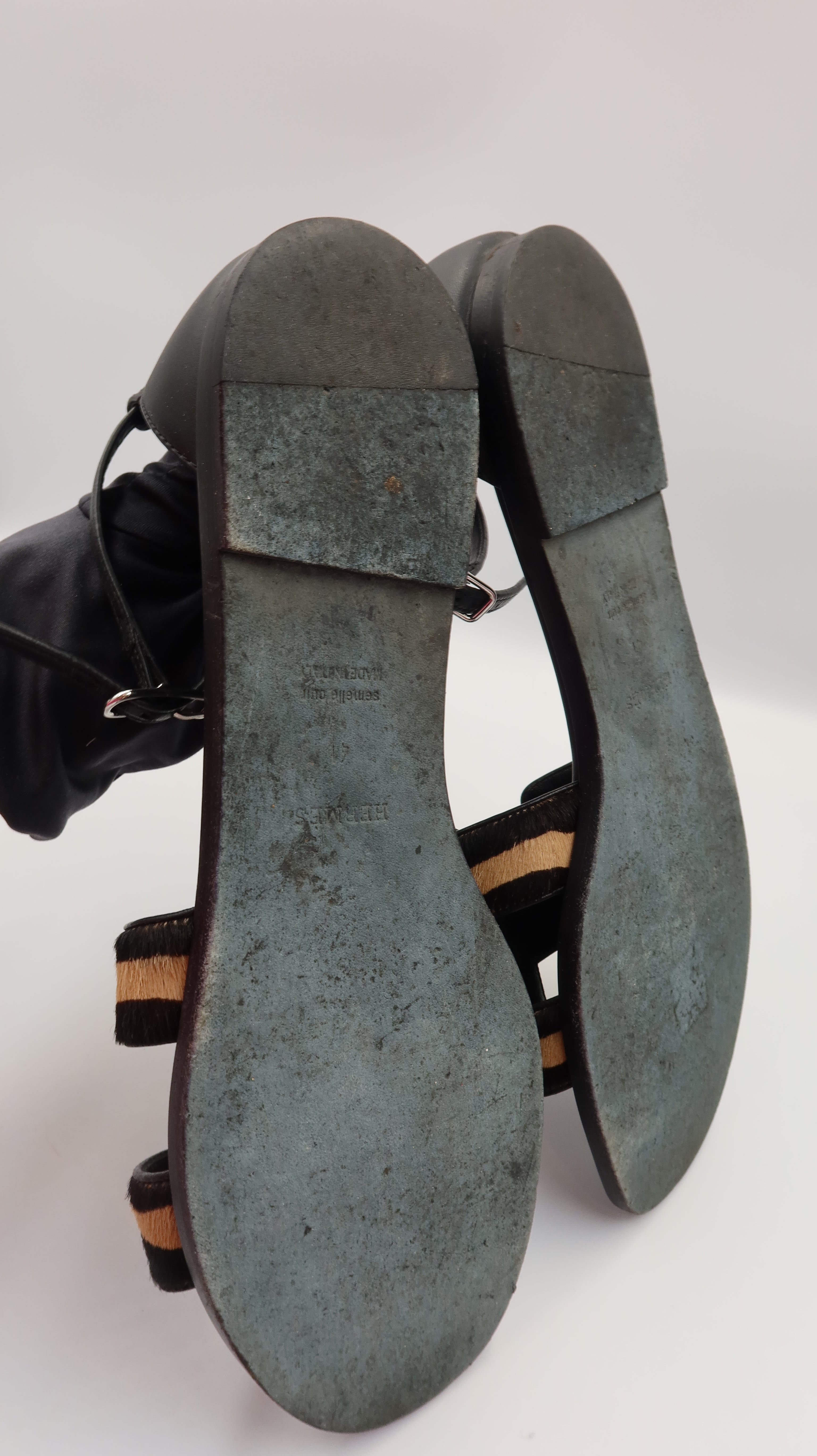 Hermès Santorini Sandals (EU41)