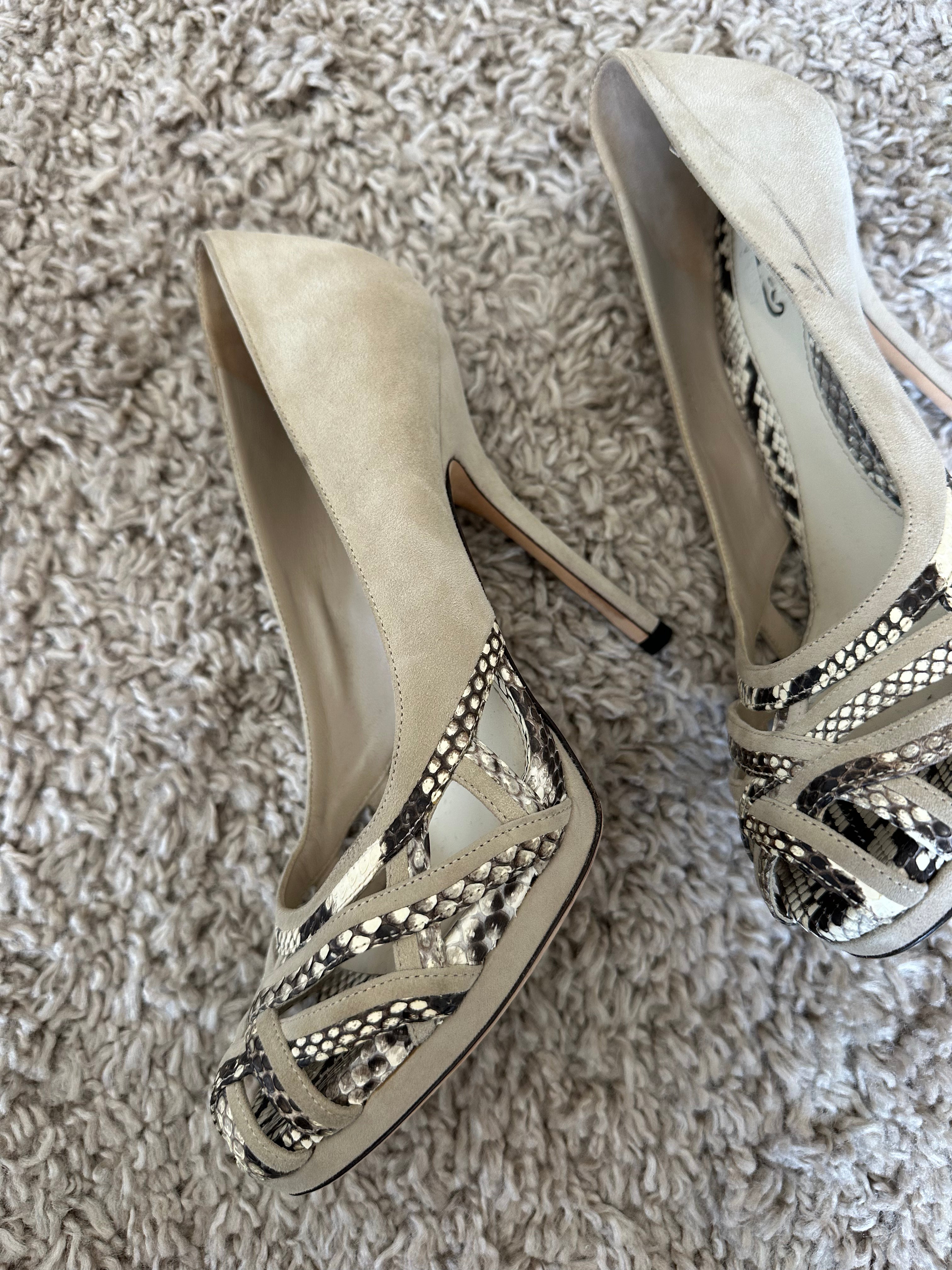 Gucci Python Heels (EU38)