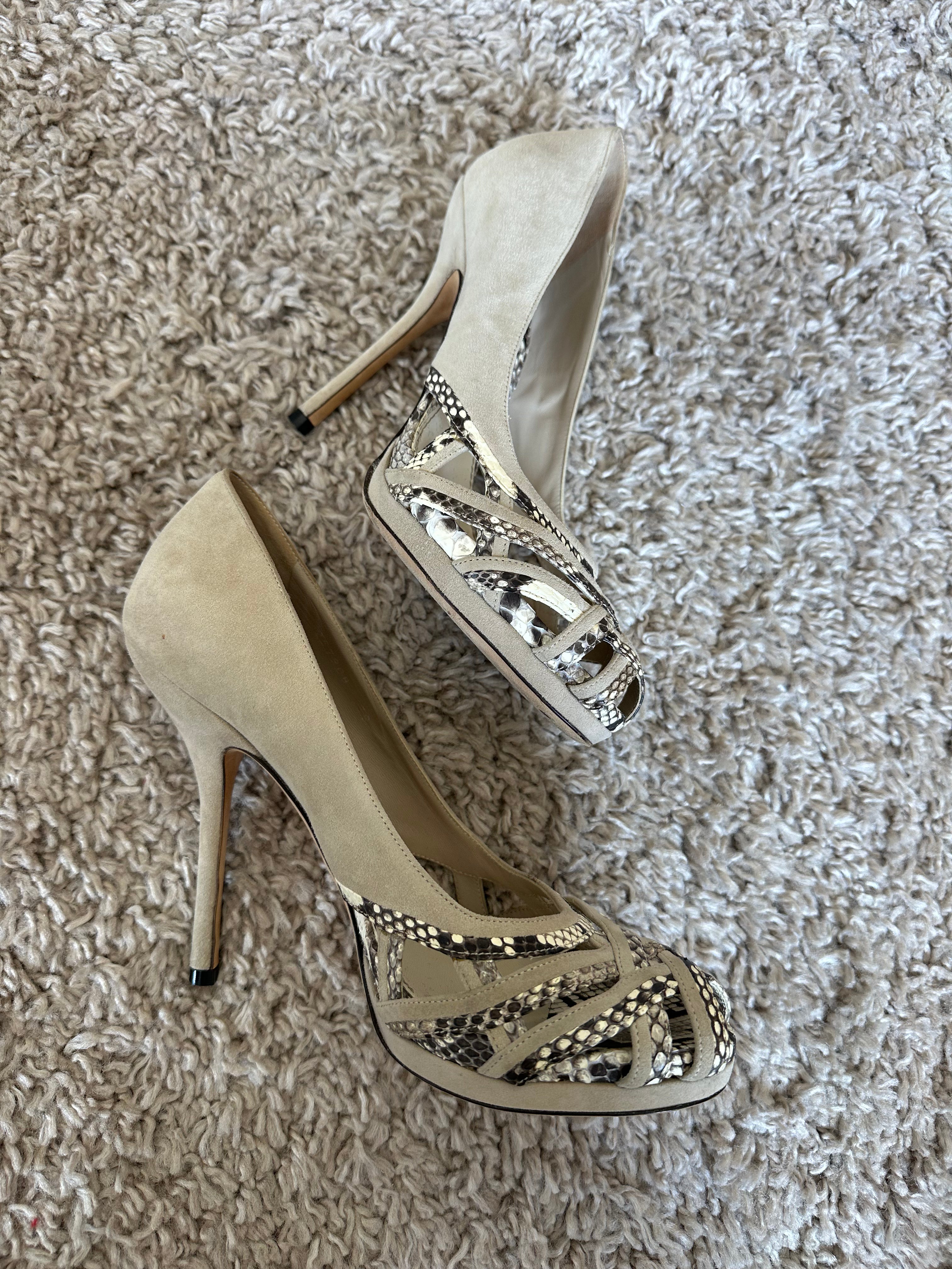 Gucci Python Heels (EU38)