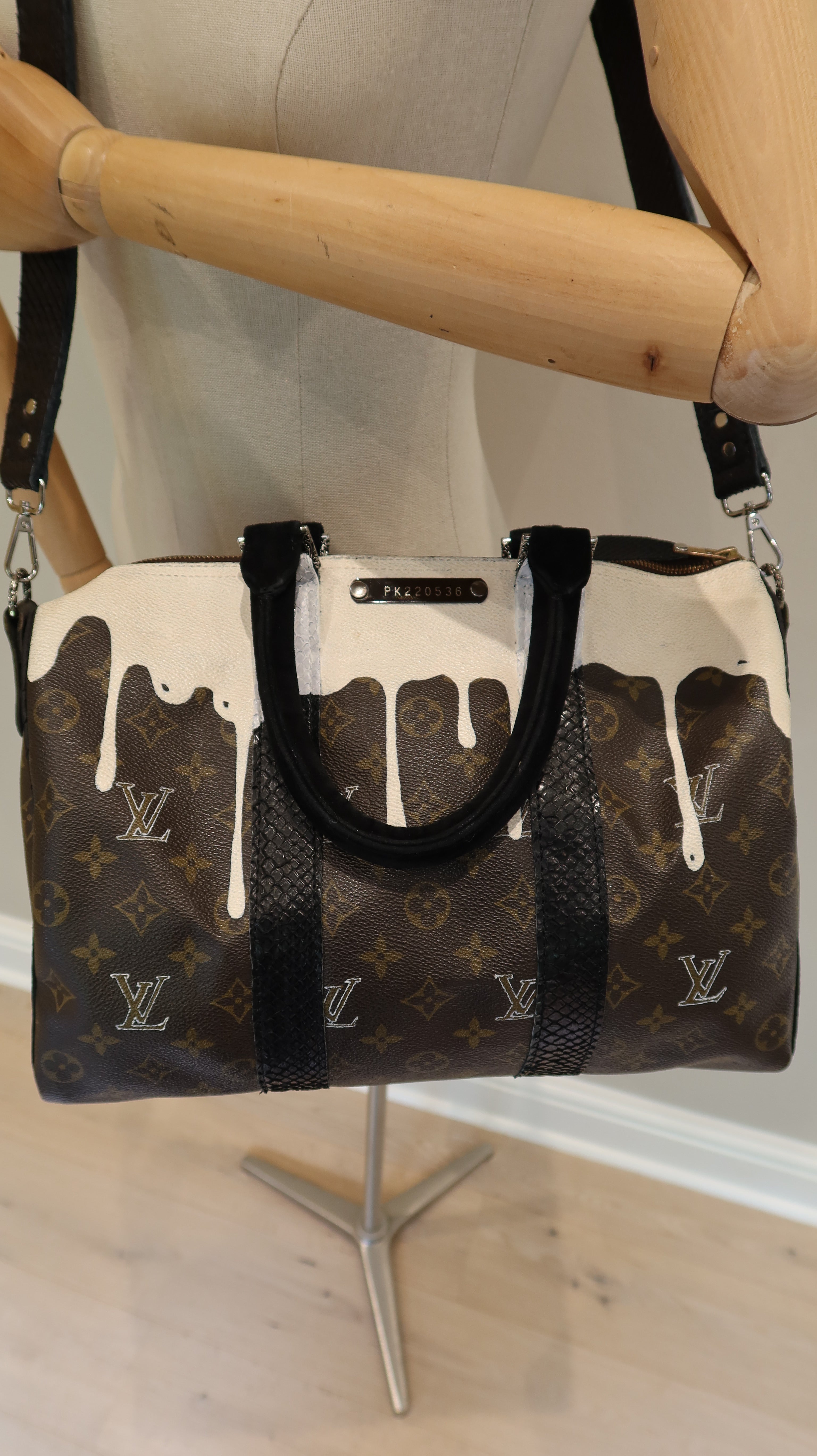 Louis Vuitton Custom Philip Karton Speedy