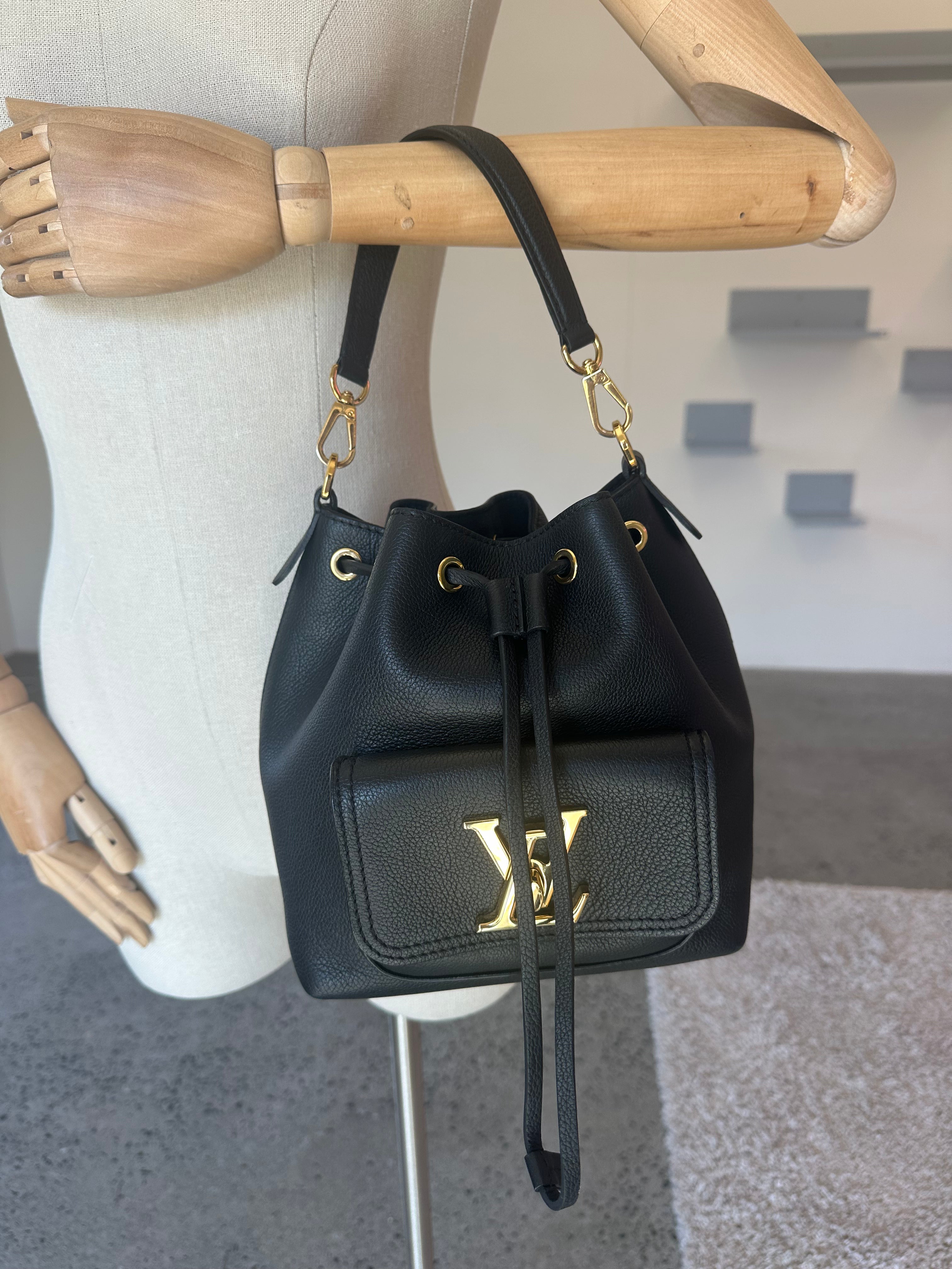 Louis Vuitton LockMe Bucket Bag