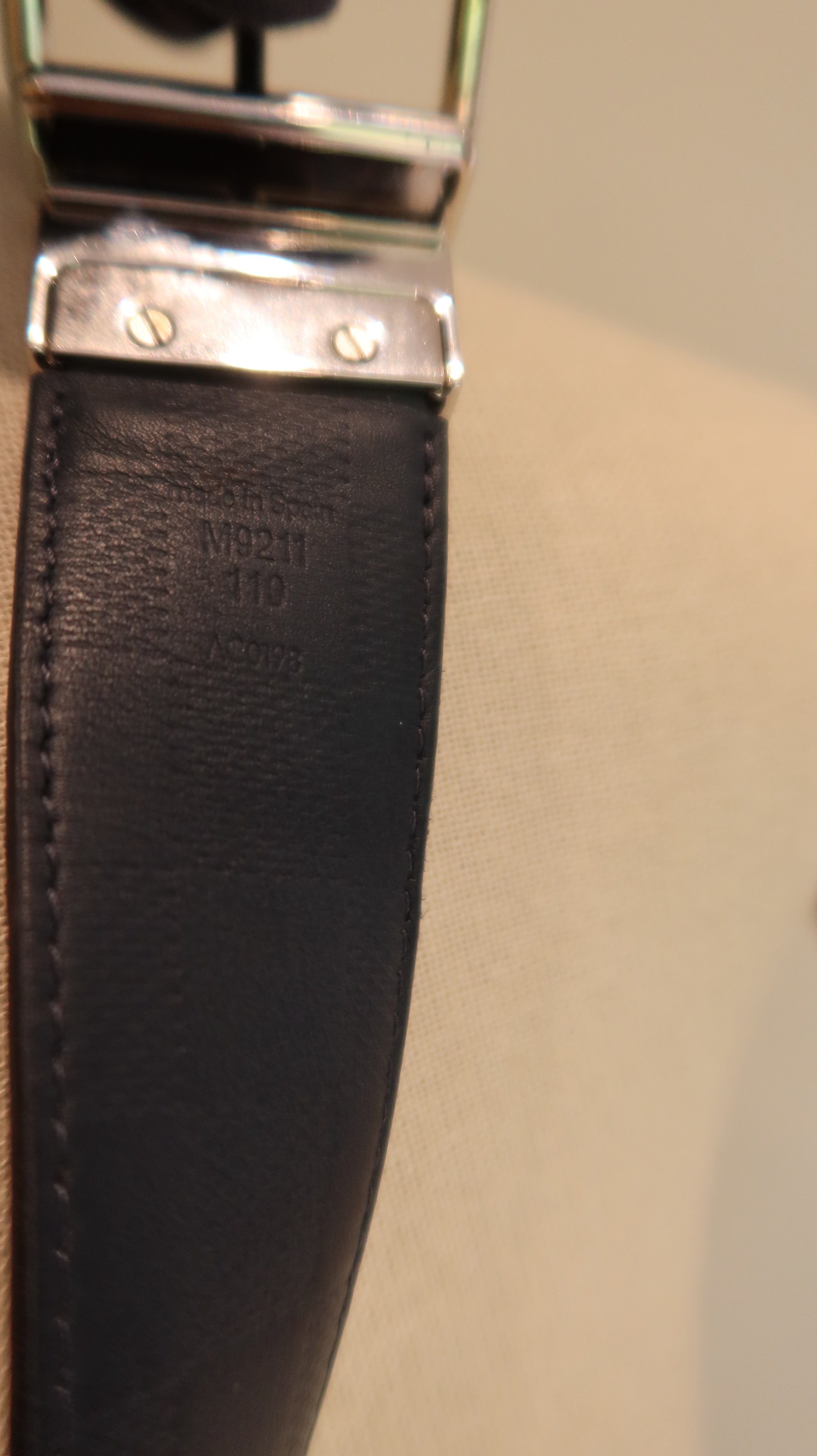 Louis Vuitton Reversible Belt (110cm)