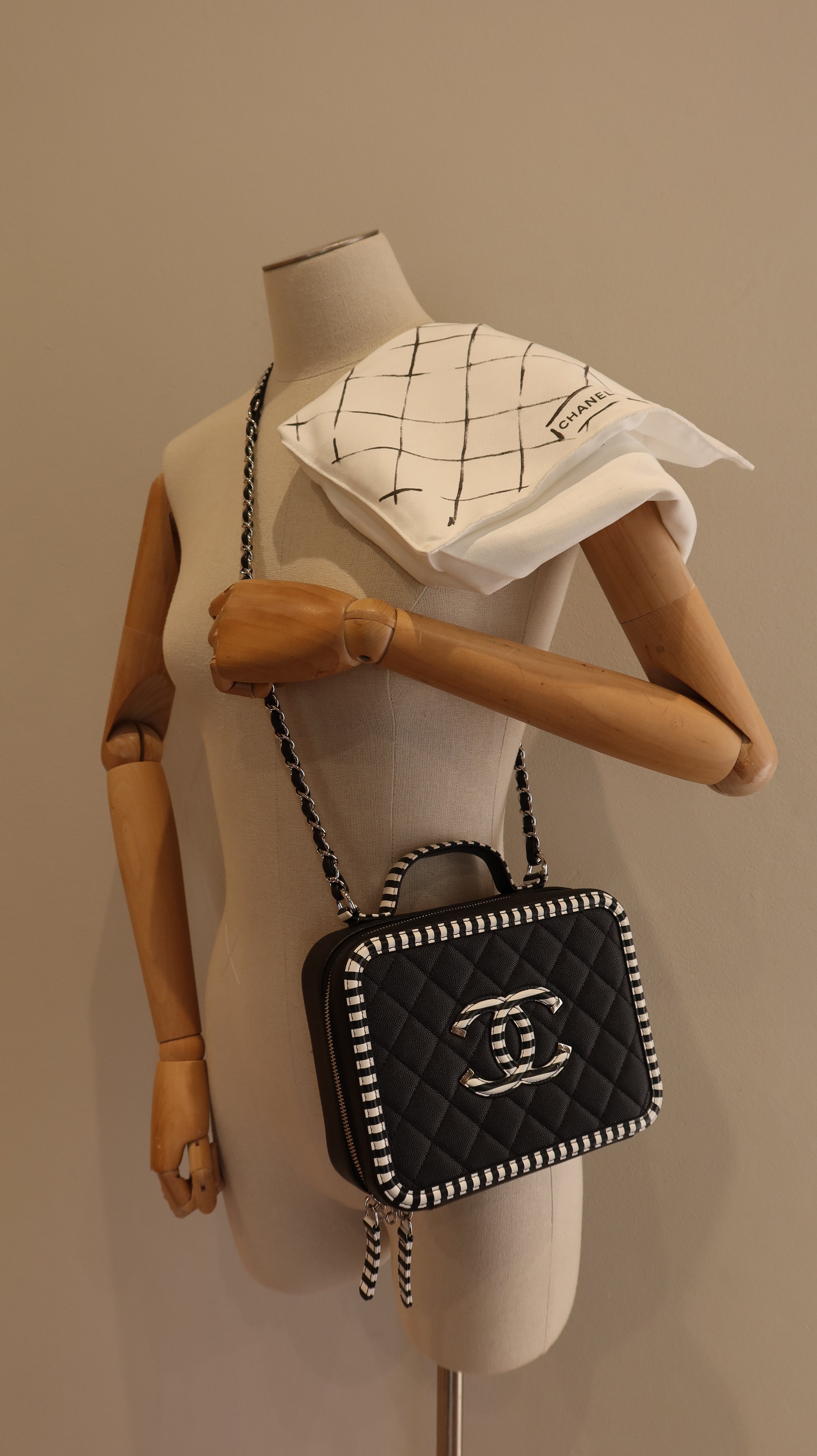 Chanel Filigree Vanity Bag