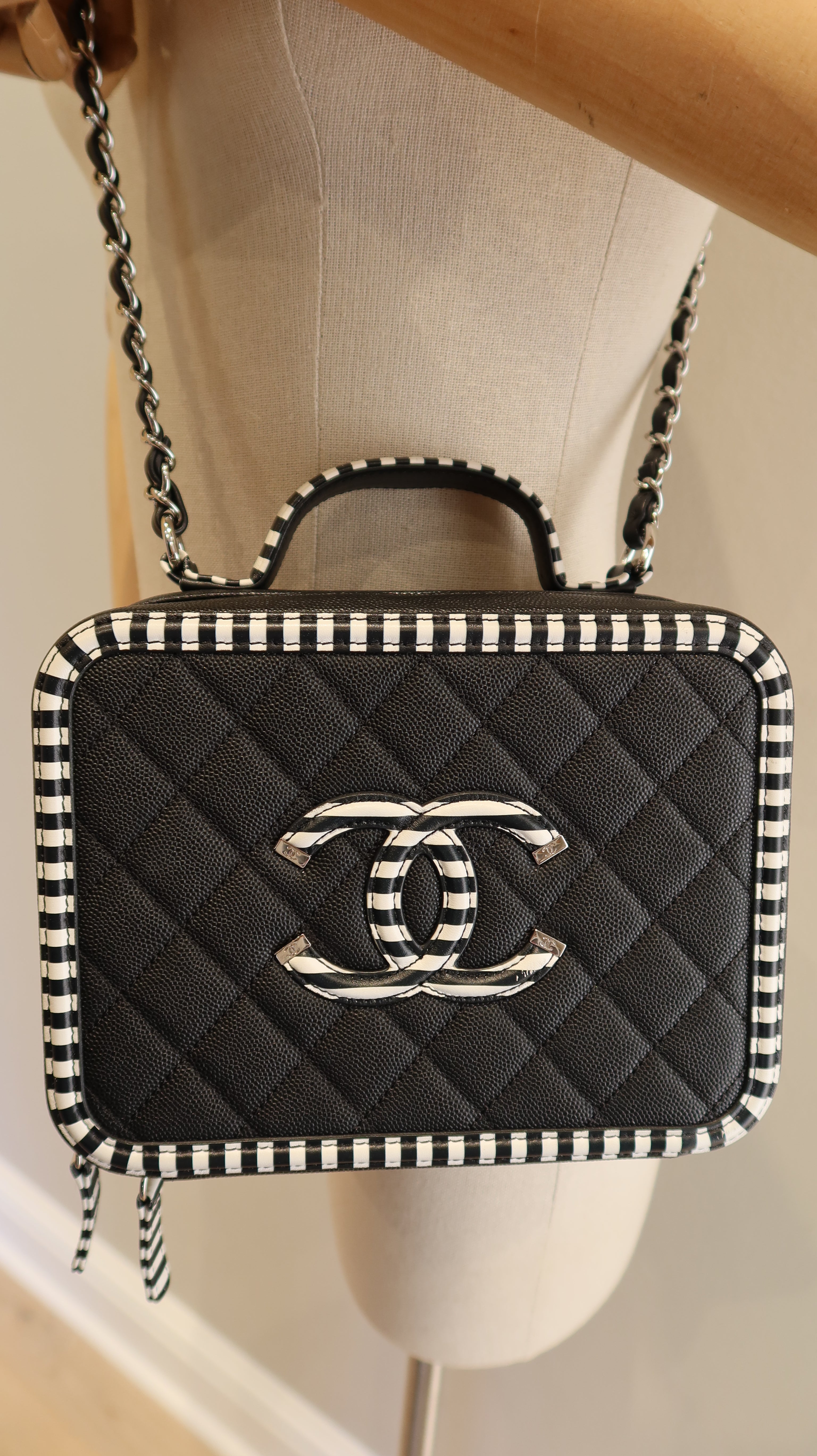 Chanel Filigree Vanity Bag