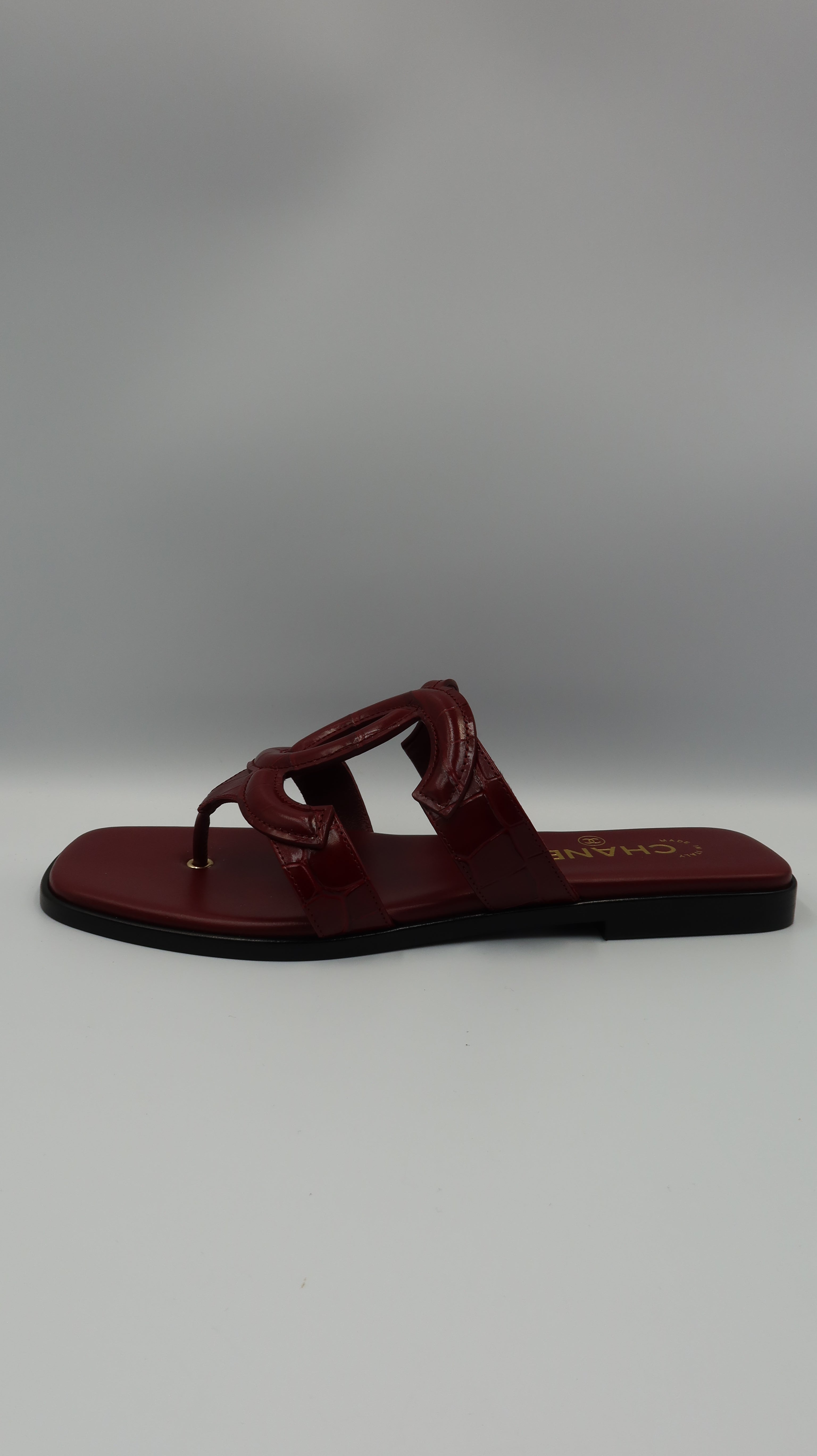 Chanel Thong Sandals *EU38/Unworn*
