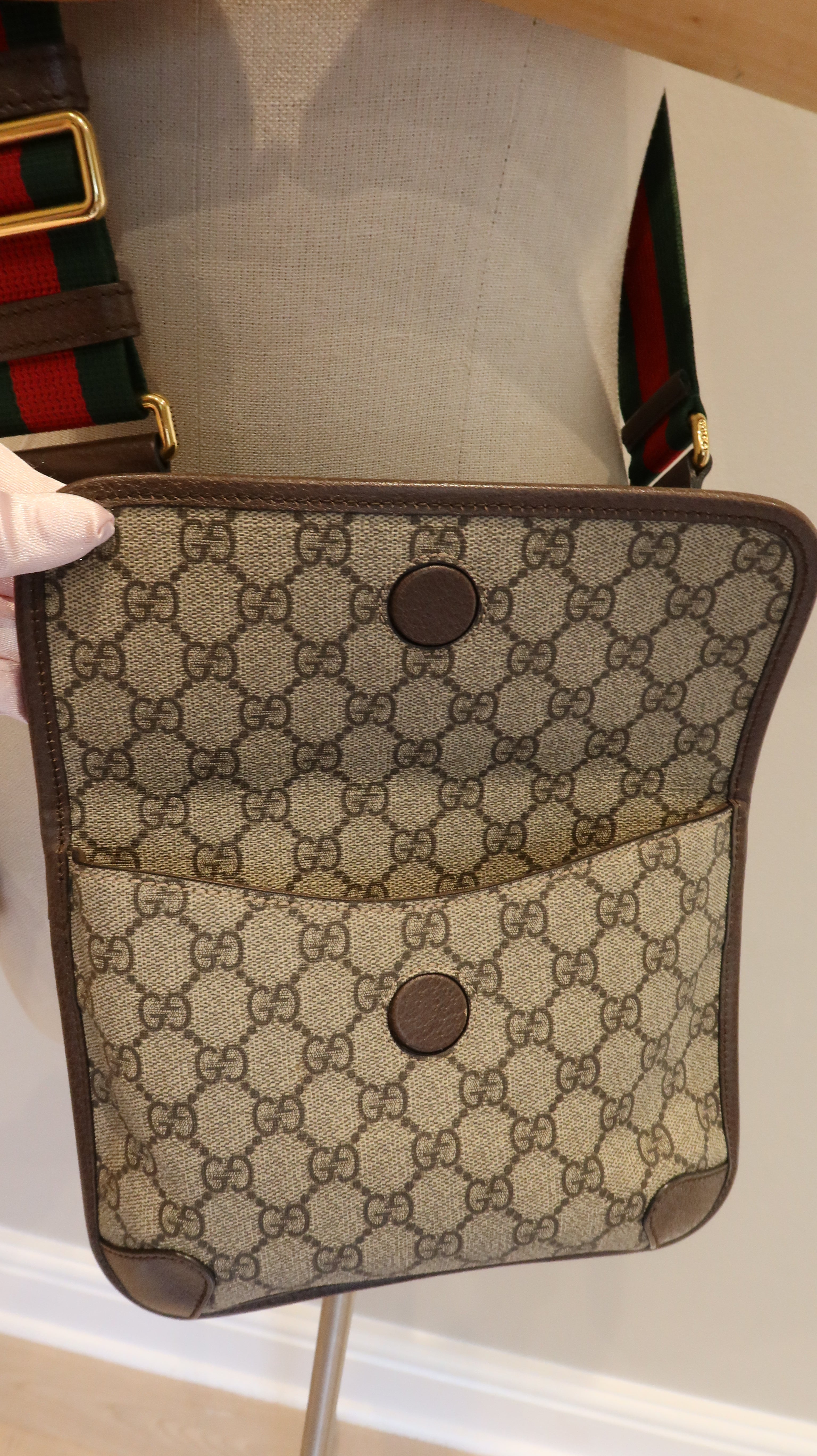 Gucci Supreme Neo Vintage Messenger Bag