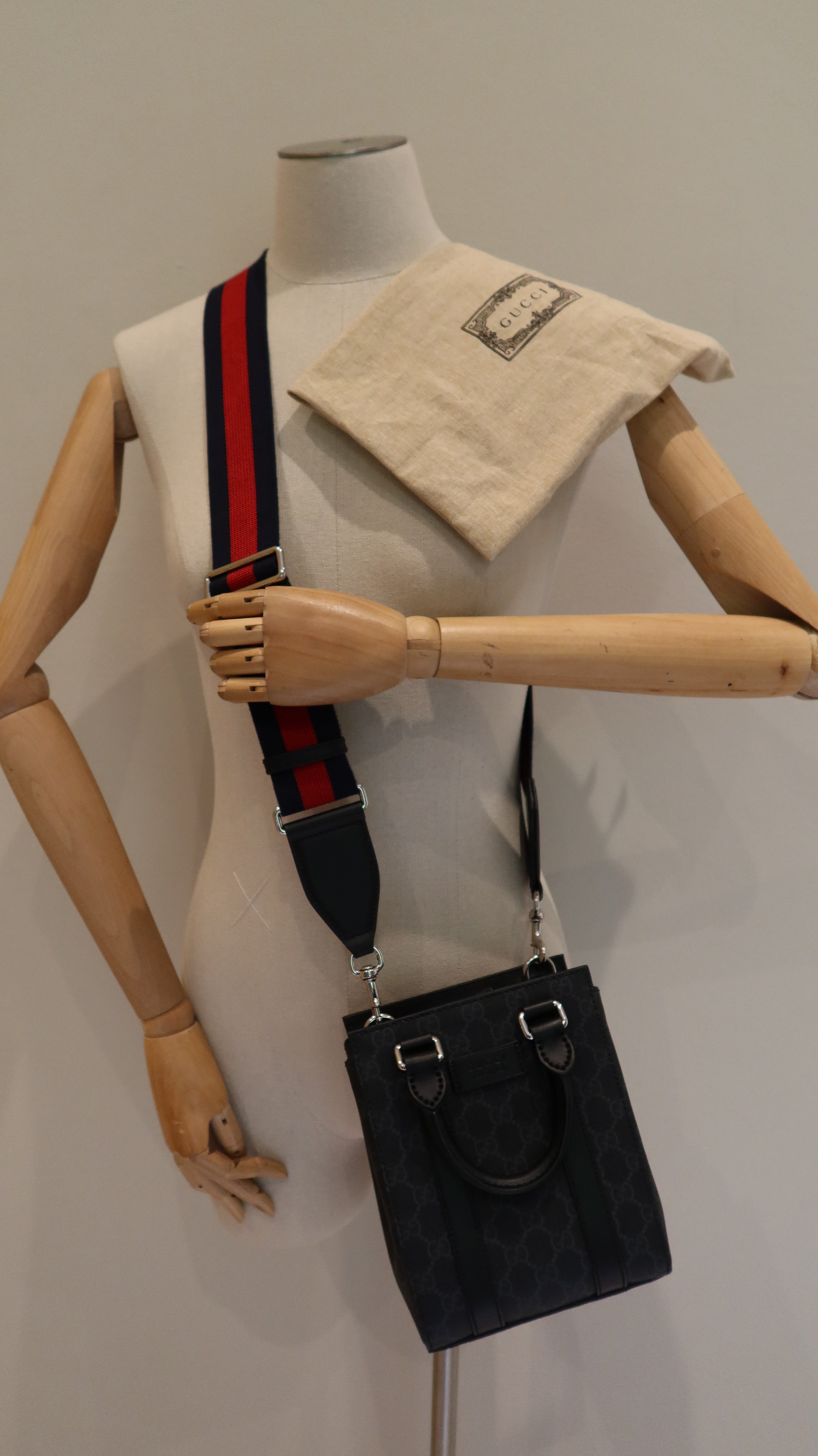 Gucci Supreme Mini Tote Bag