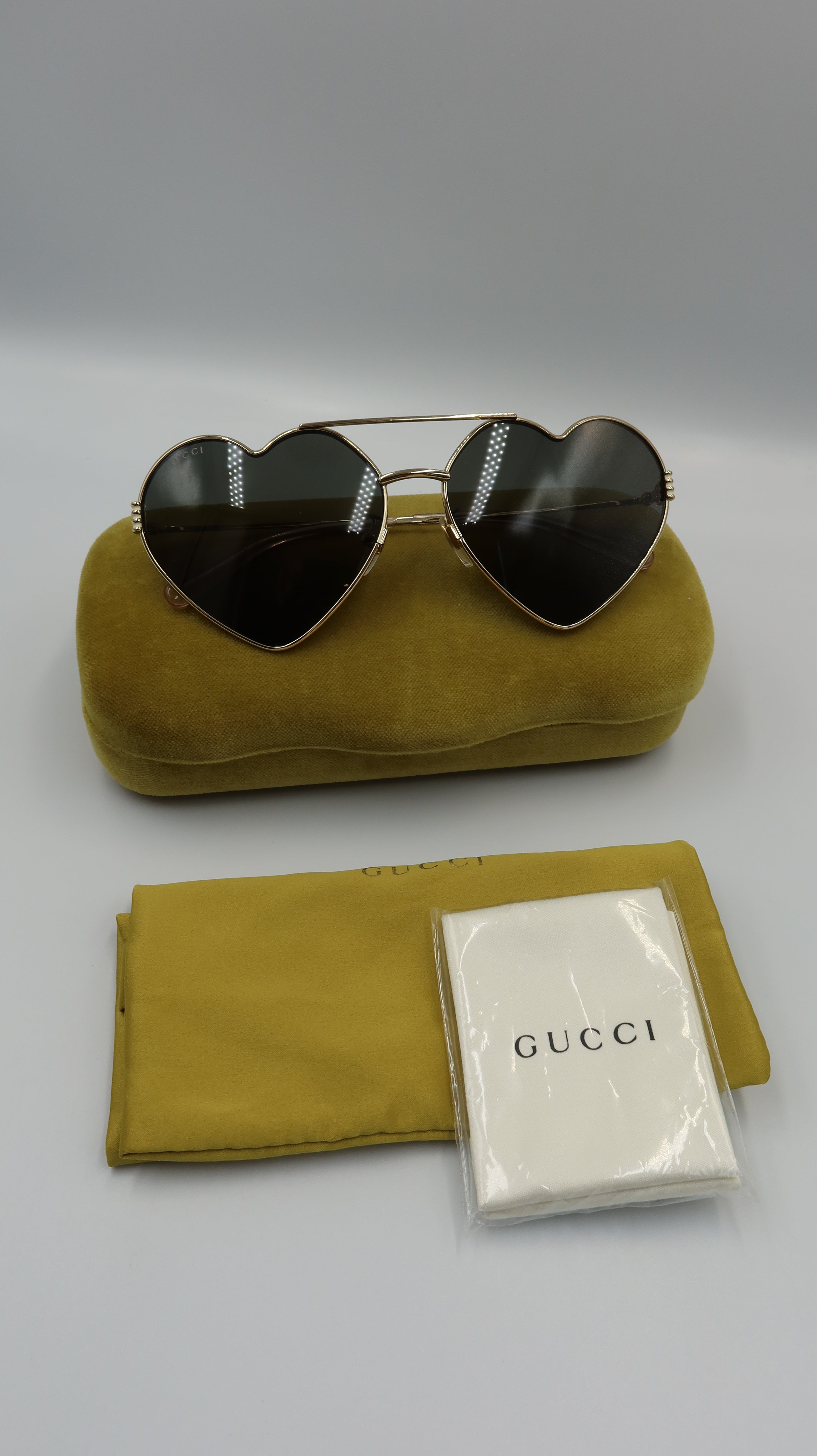 Gucci Heart Sunglasses