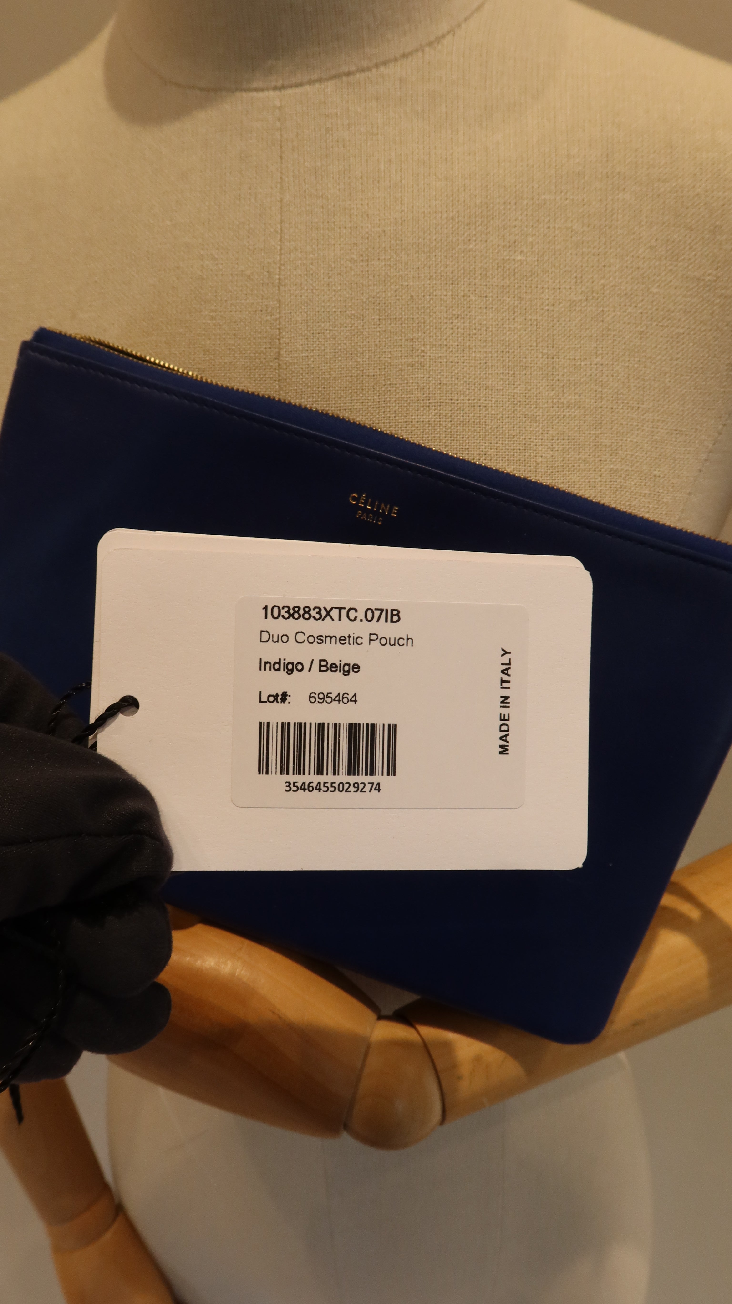 Celine Duo Cosmetic Pouch