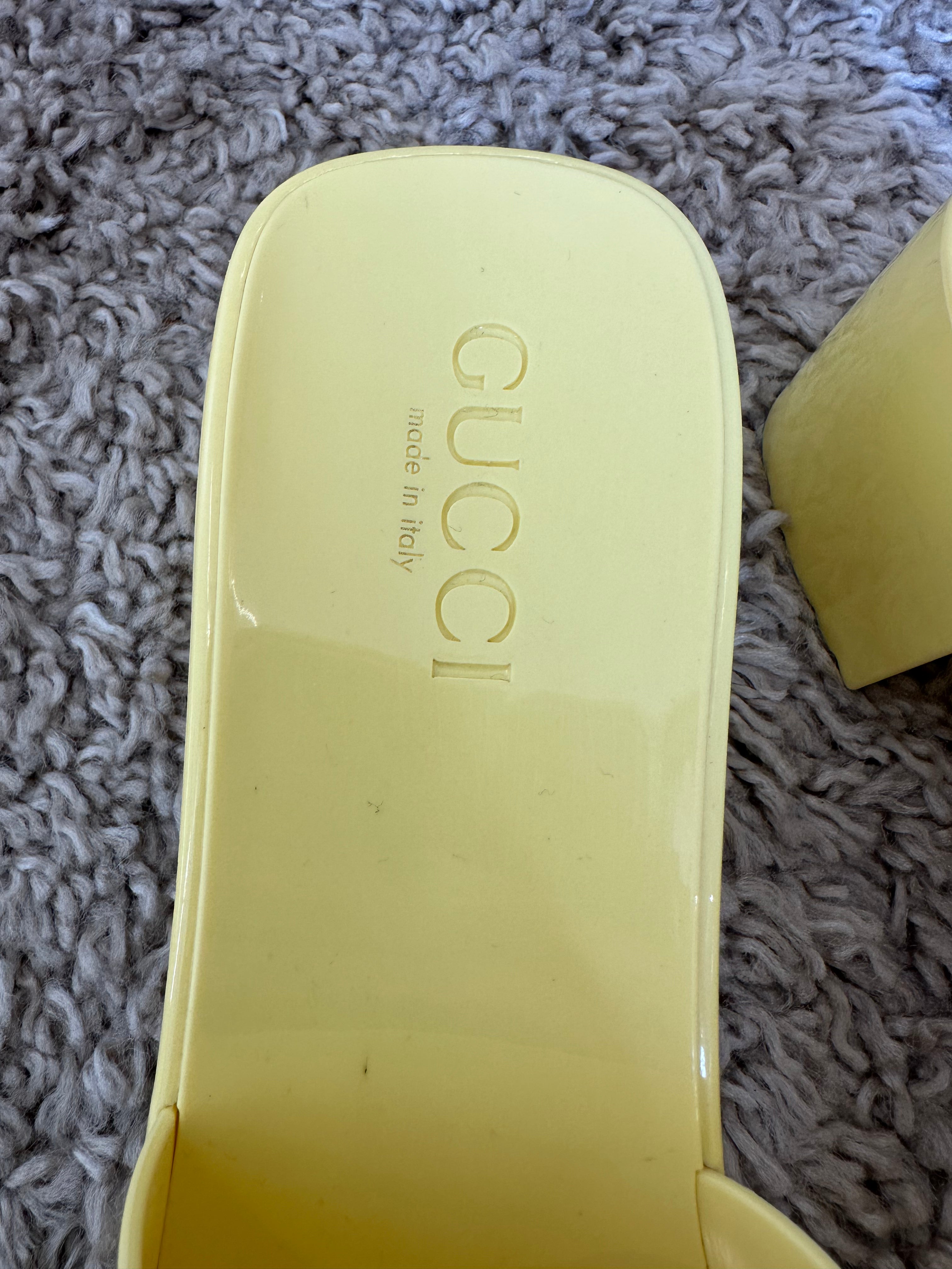 Gucci Heeled Slides (EU37)