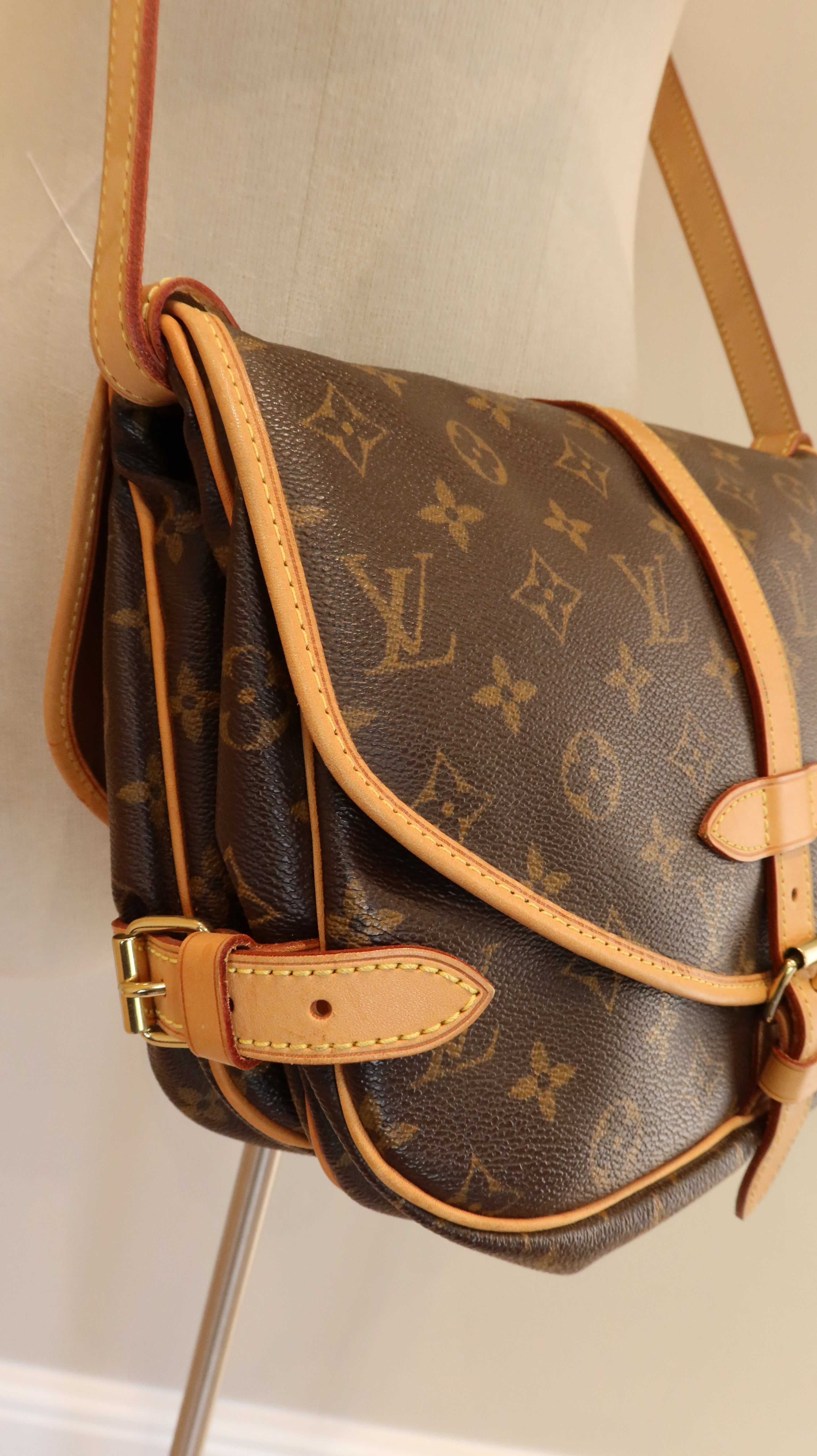Louis Vuitton Saumur Bag