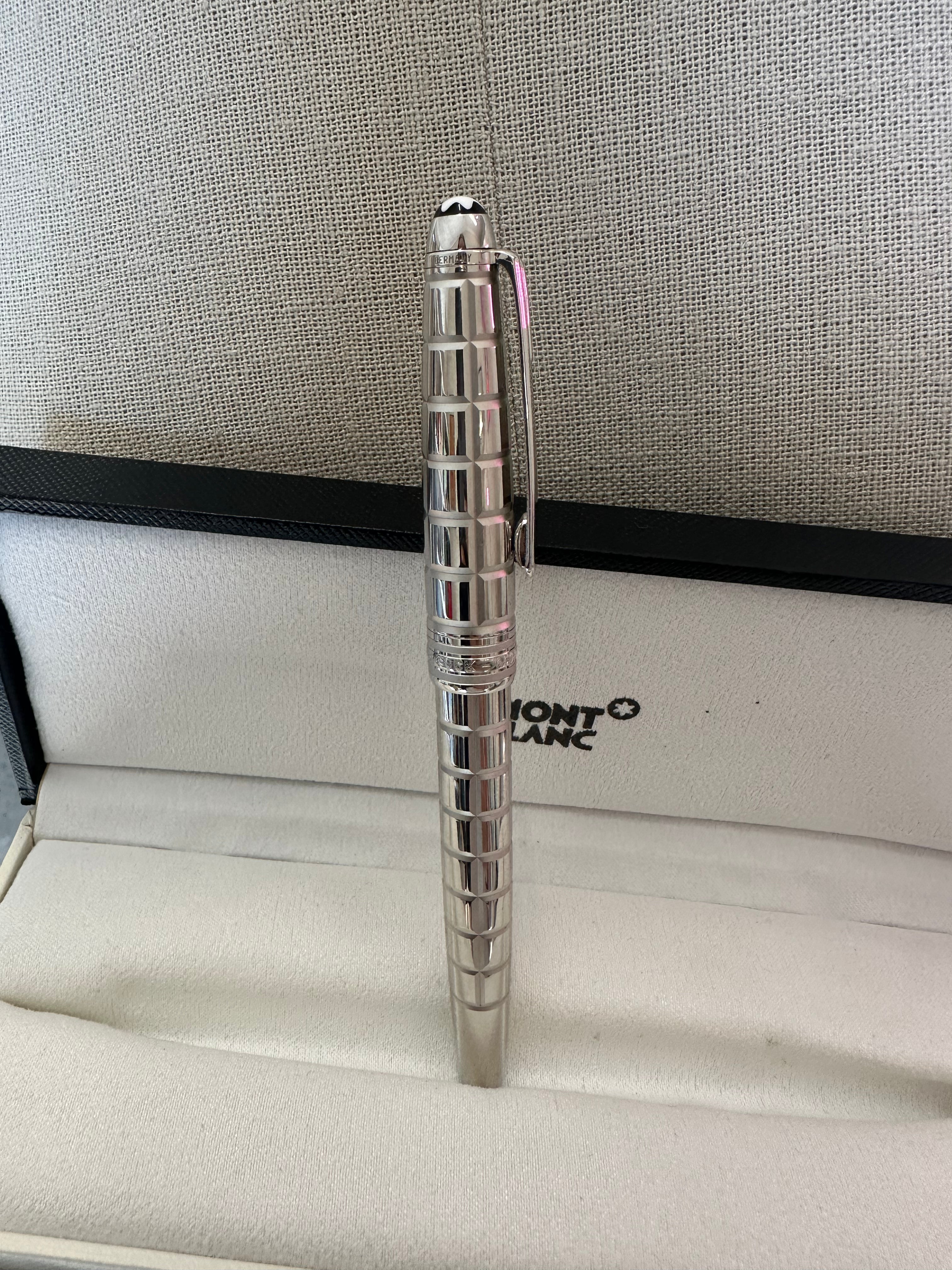 Montblanc Platinum Plated Rollerball Pen