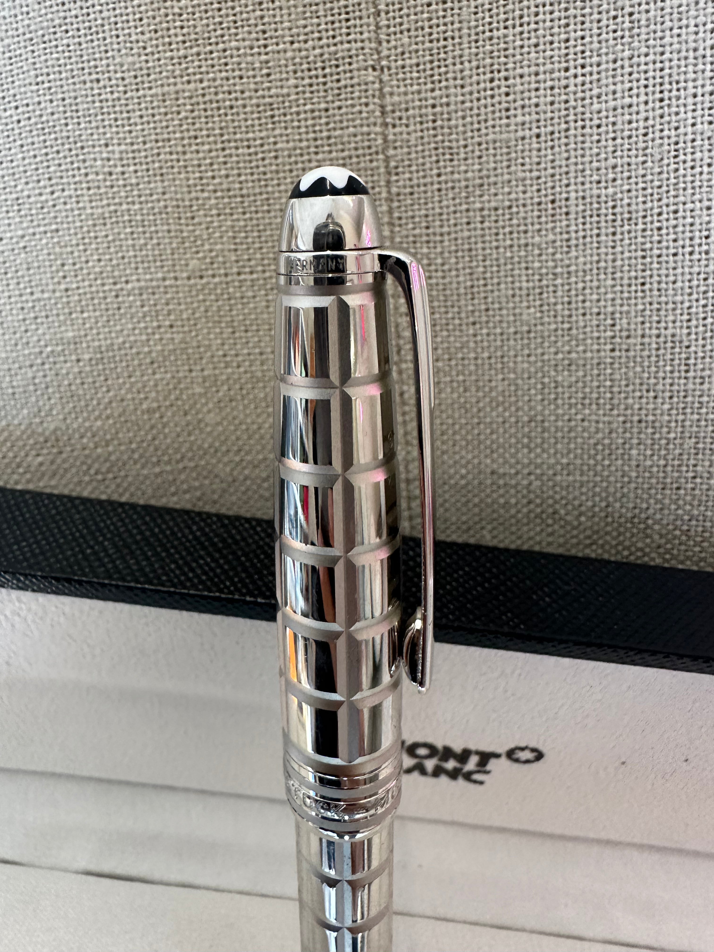 Montblanc Platinum Plated Rollerball Pen