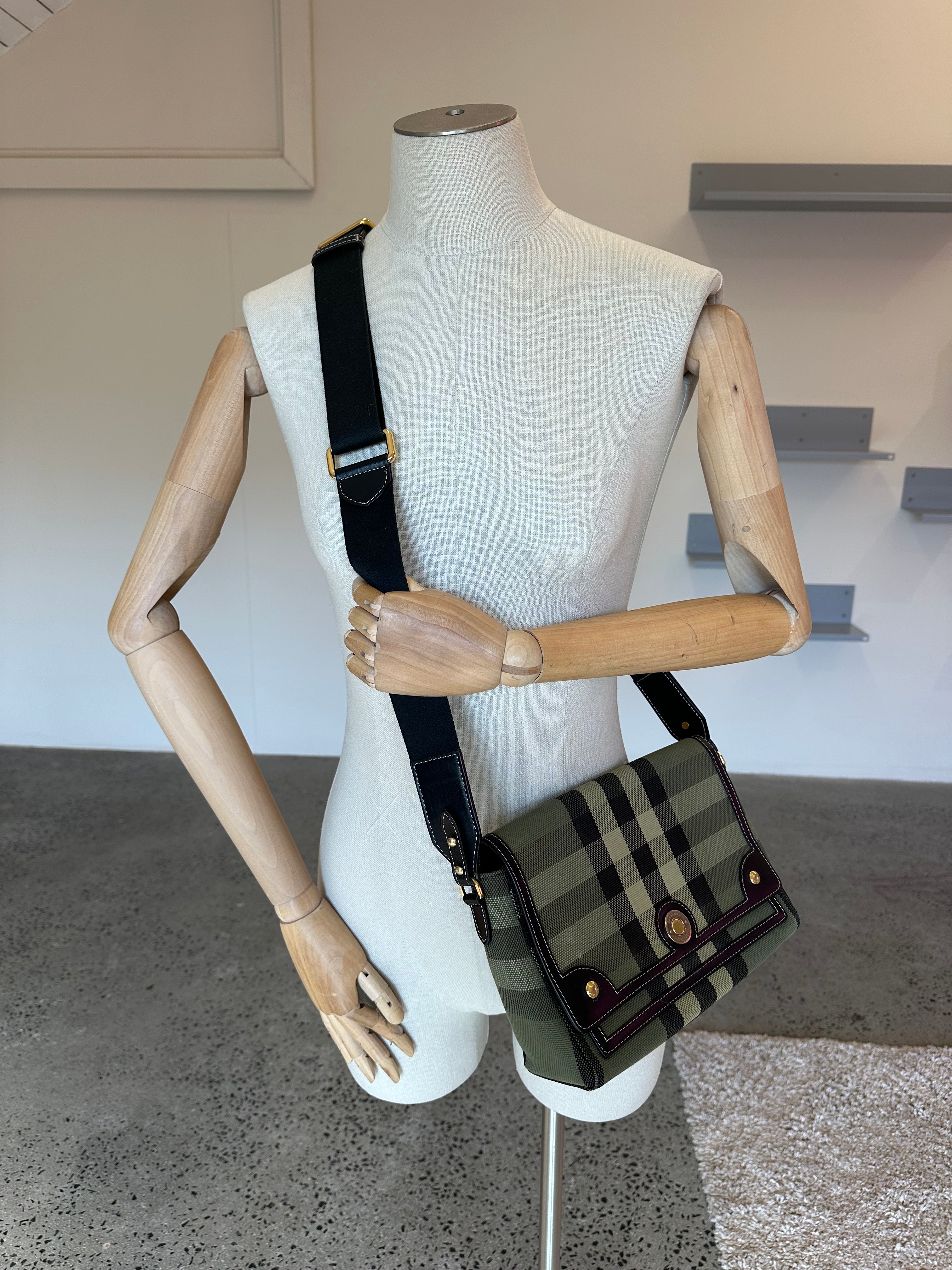 Burberry Check Crossbody Bag