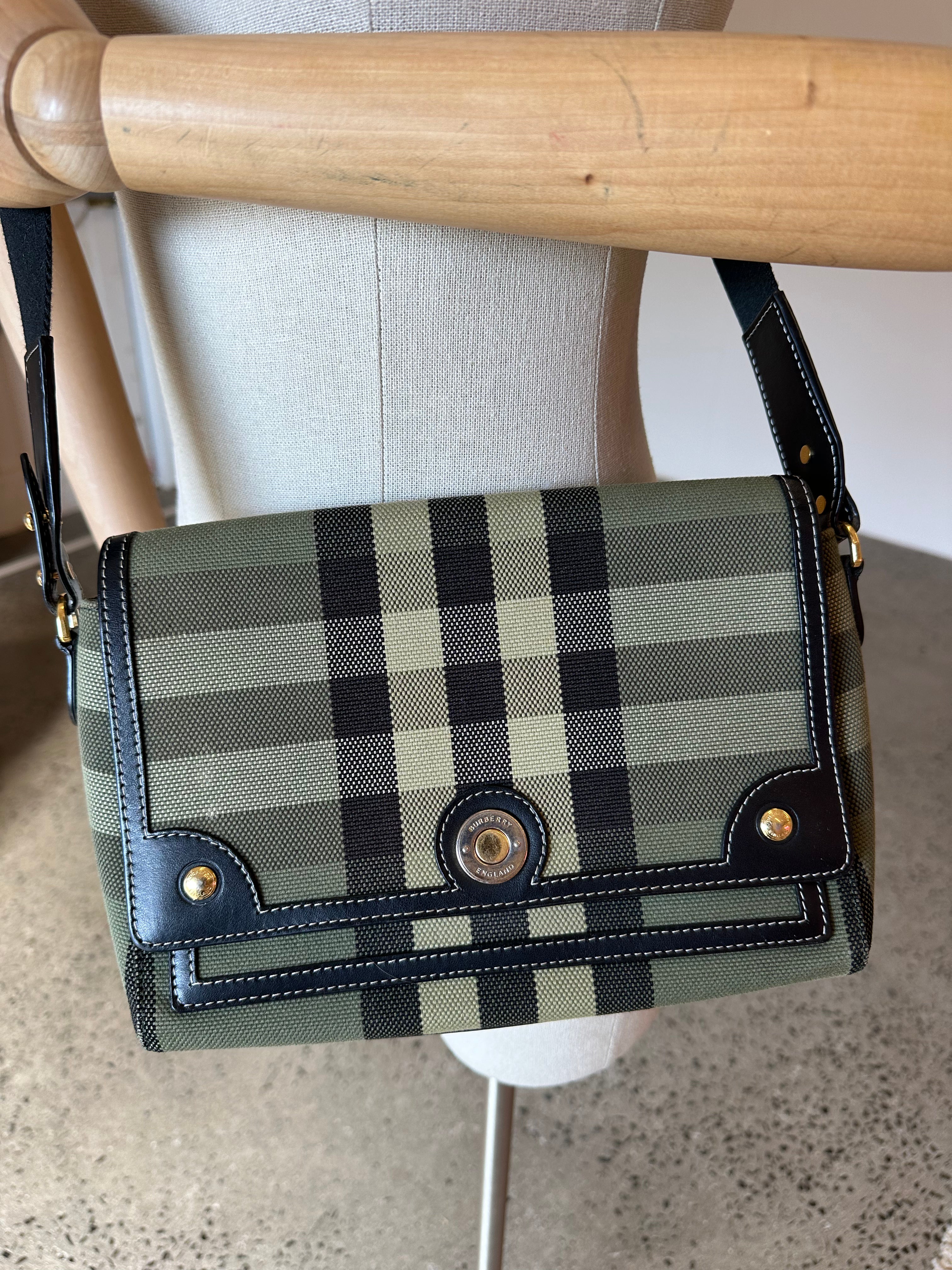 Burberry Check Crossbody Bag