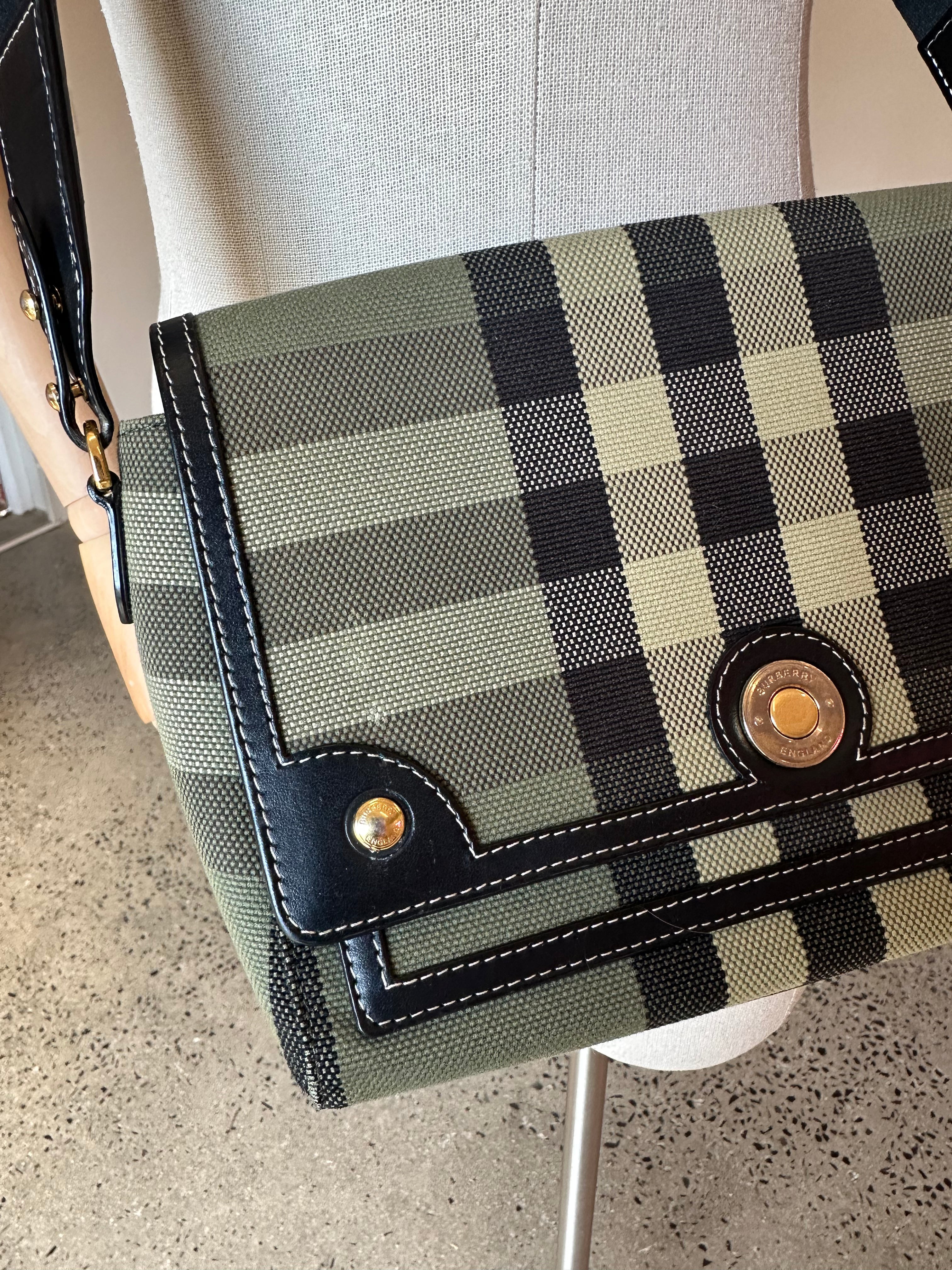 Burberry Check Crossbody Bag