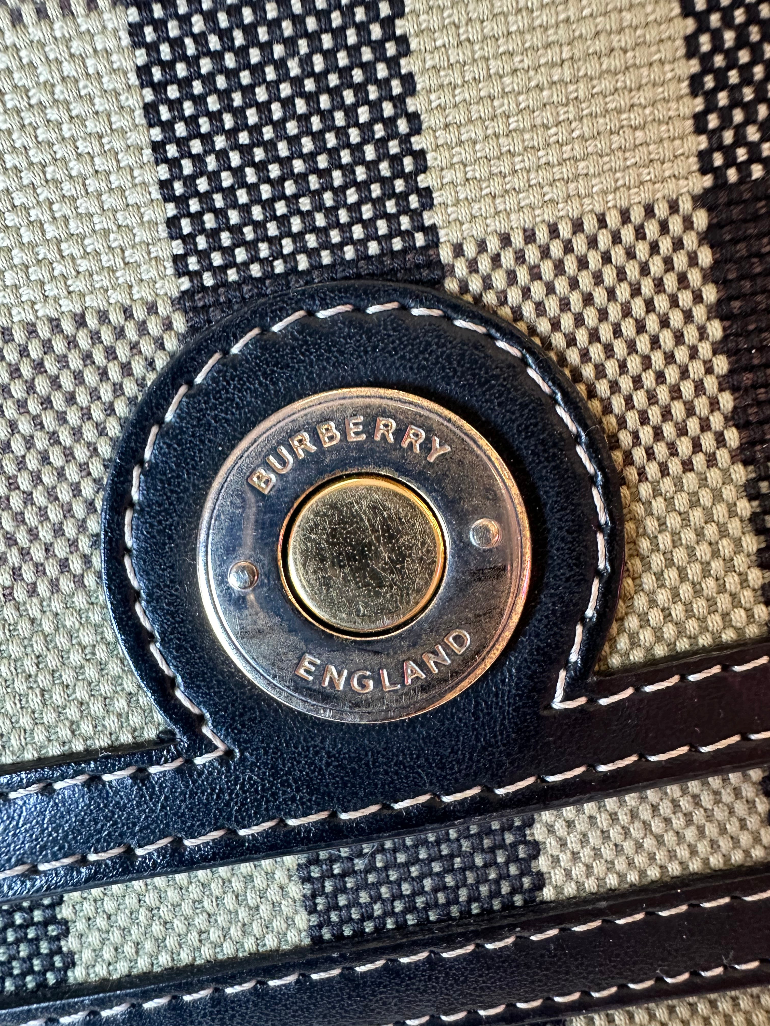 Burberry Check Crossbody Bag