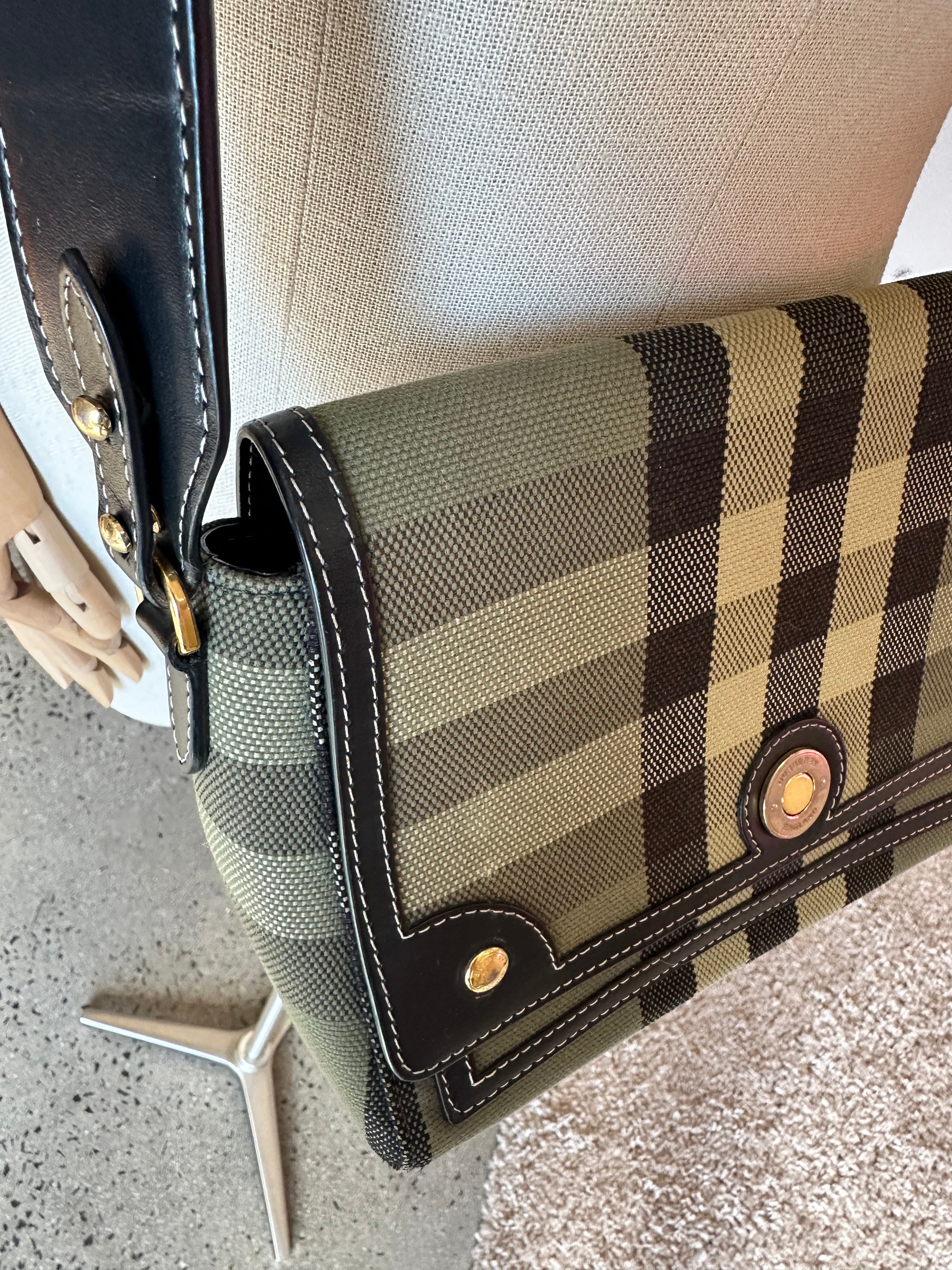 Burberry Check Crossbody Bag