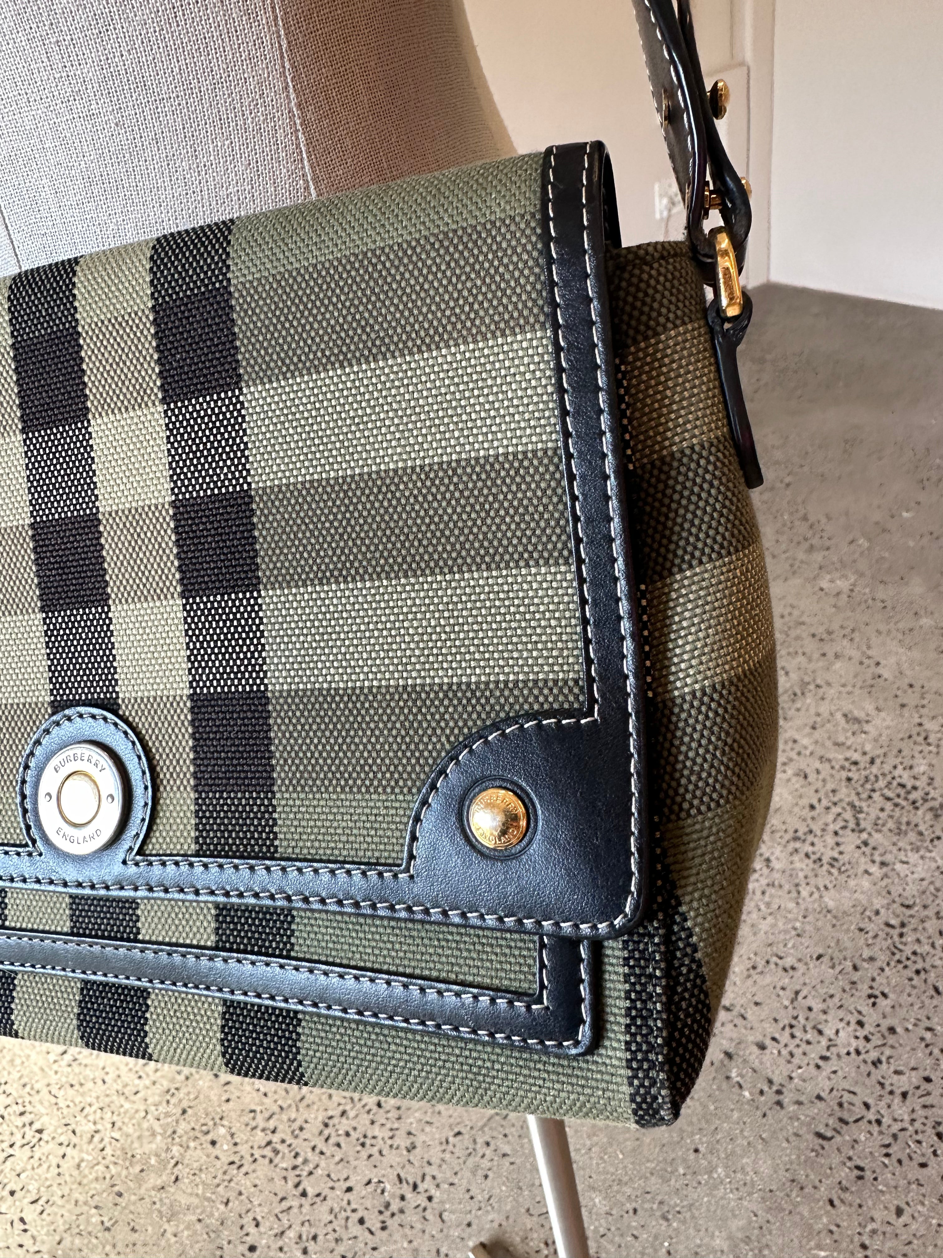 Burberry Check Crossbody Bag