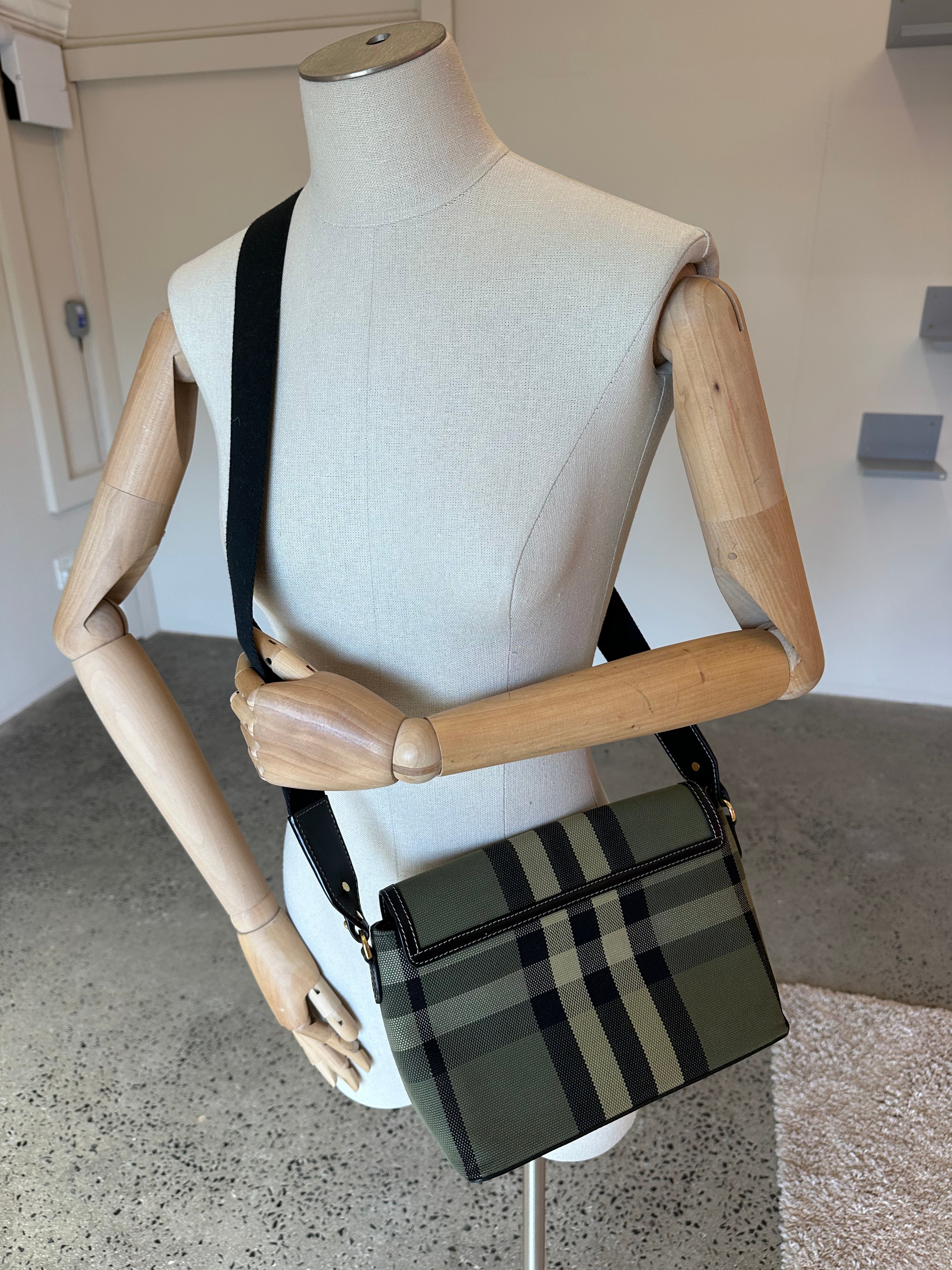 Burberry Check Crossbody Bag