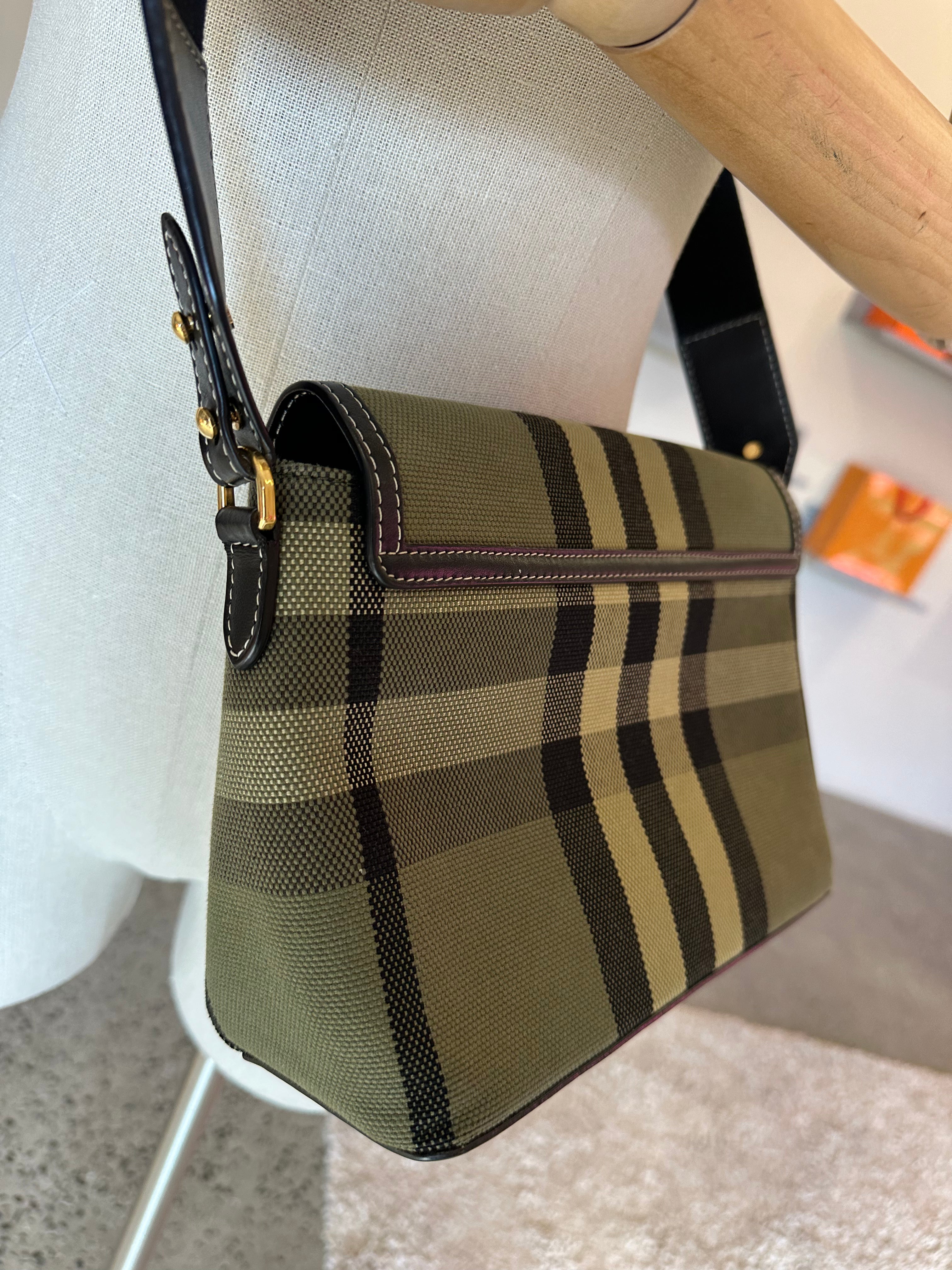 Burberry Check Crossbody Bag