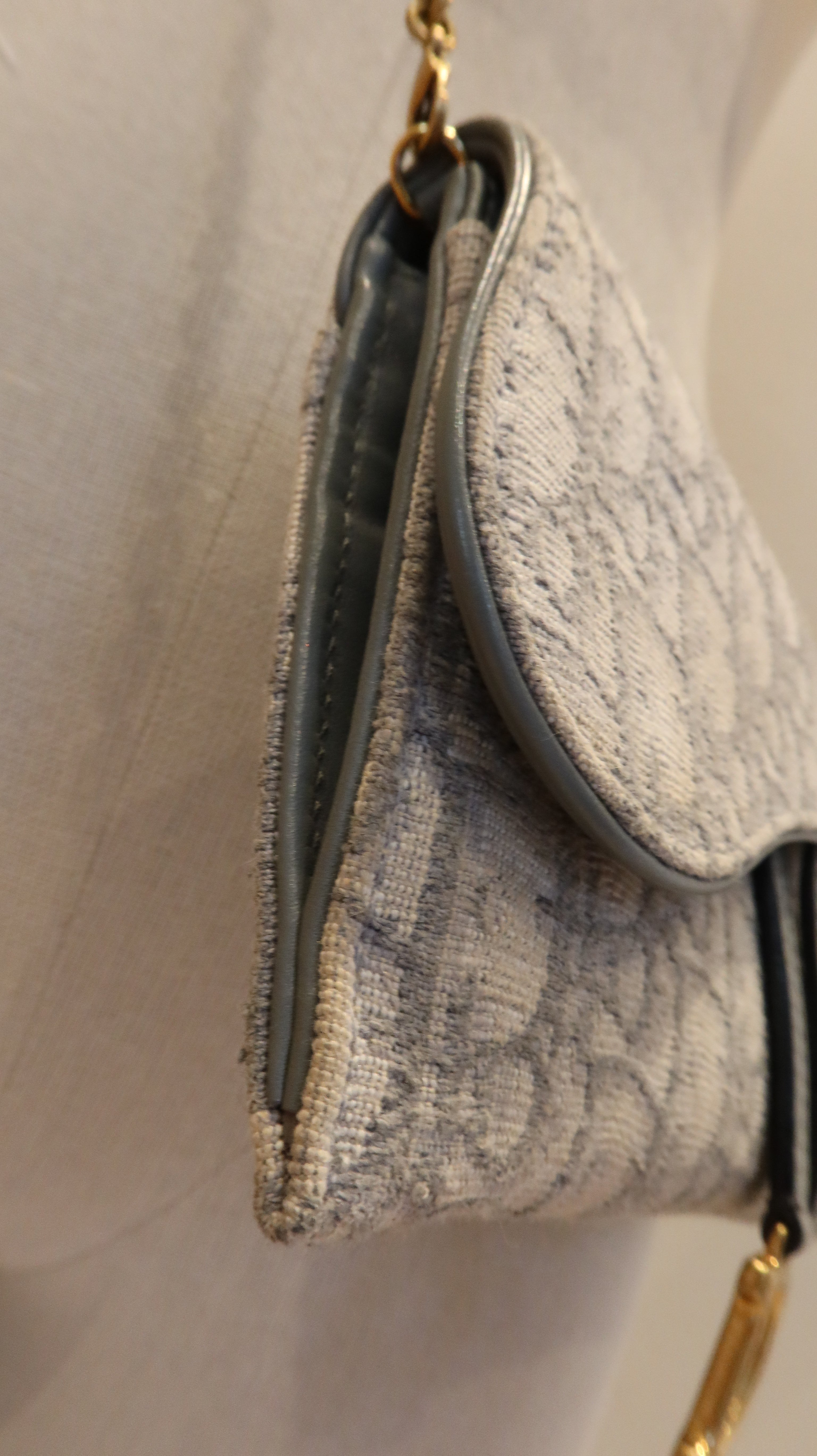 Christian Dior Saddle Wallet On Chain