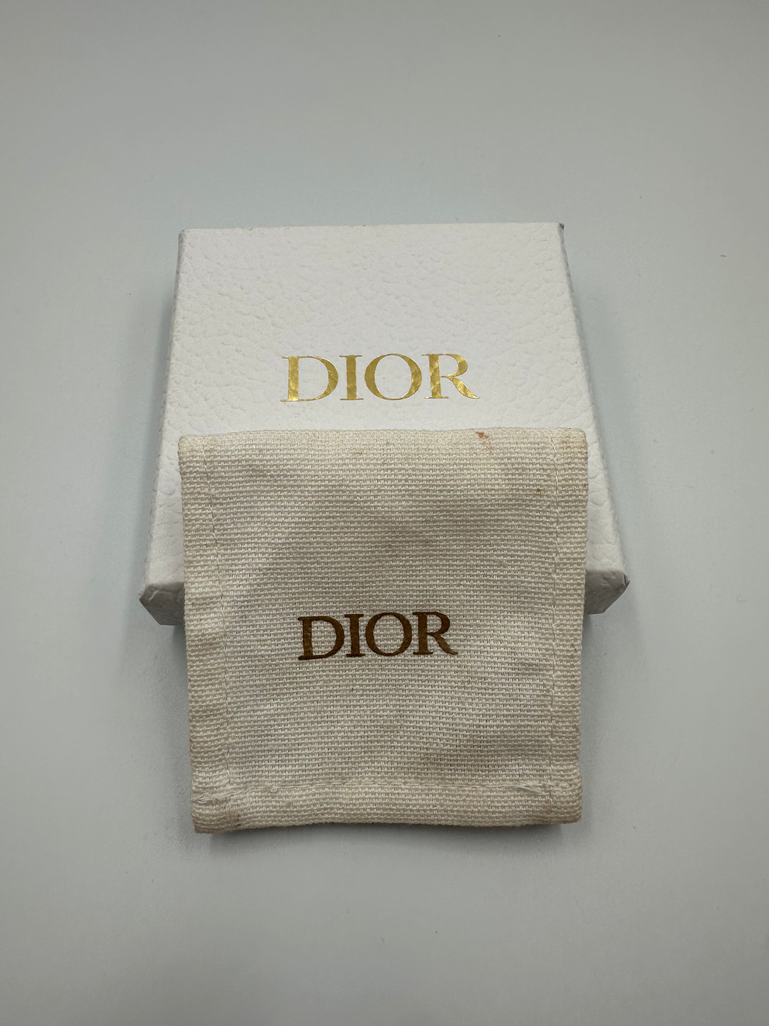 Christian Dior Petit CD Earrings