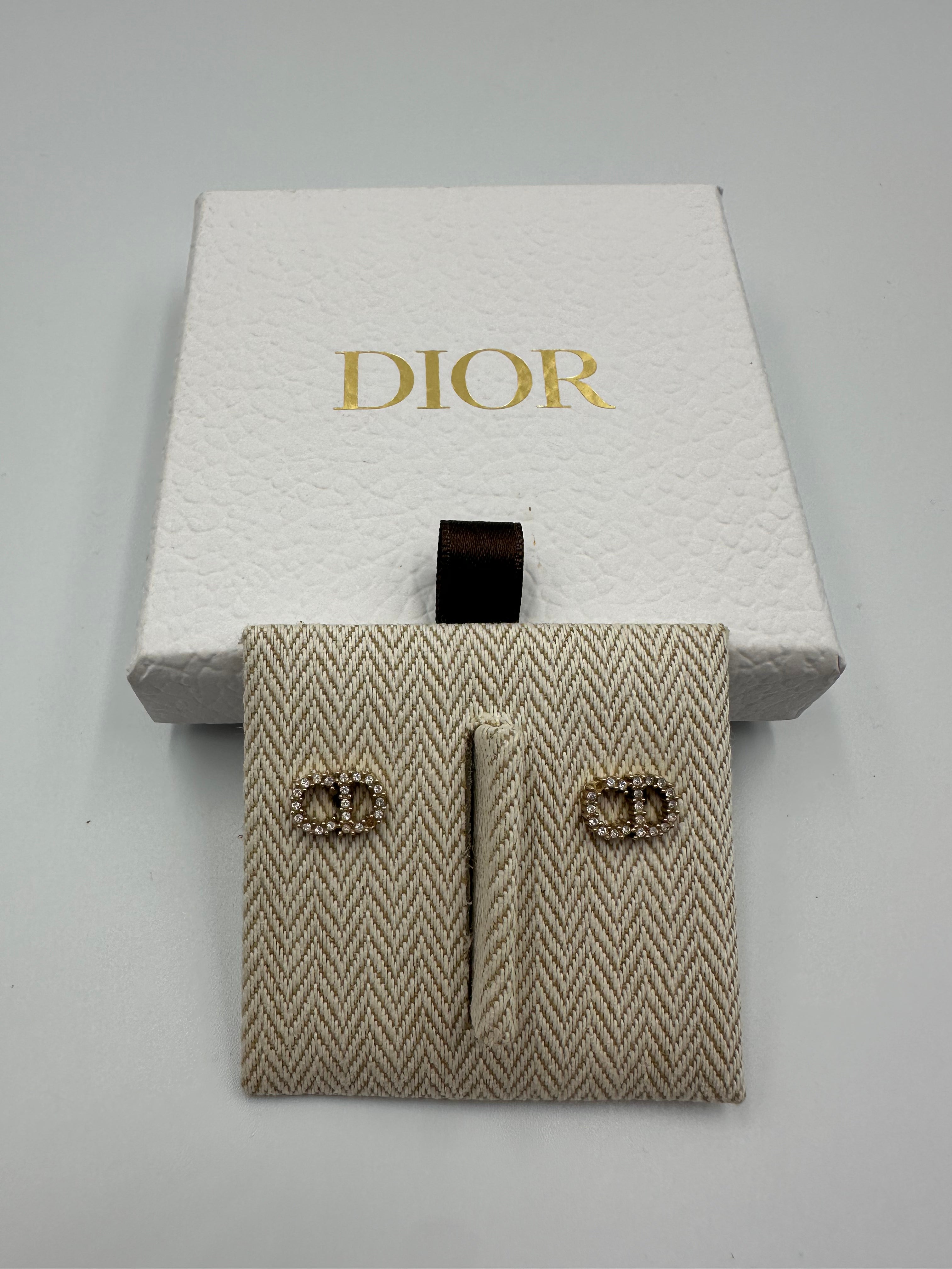 Christian Dior Petit CD Earrings