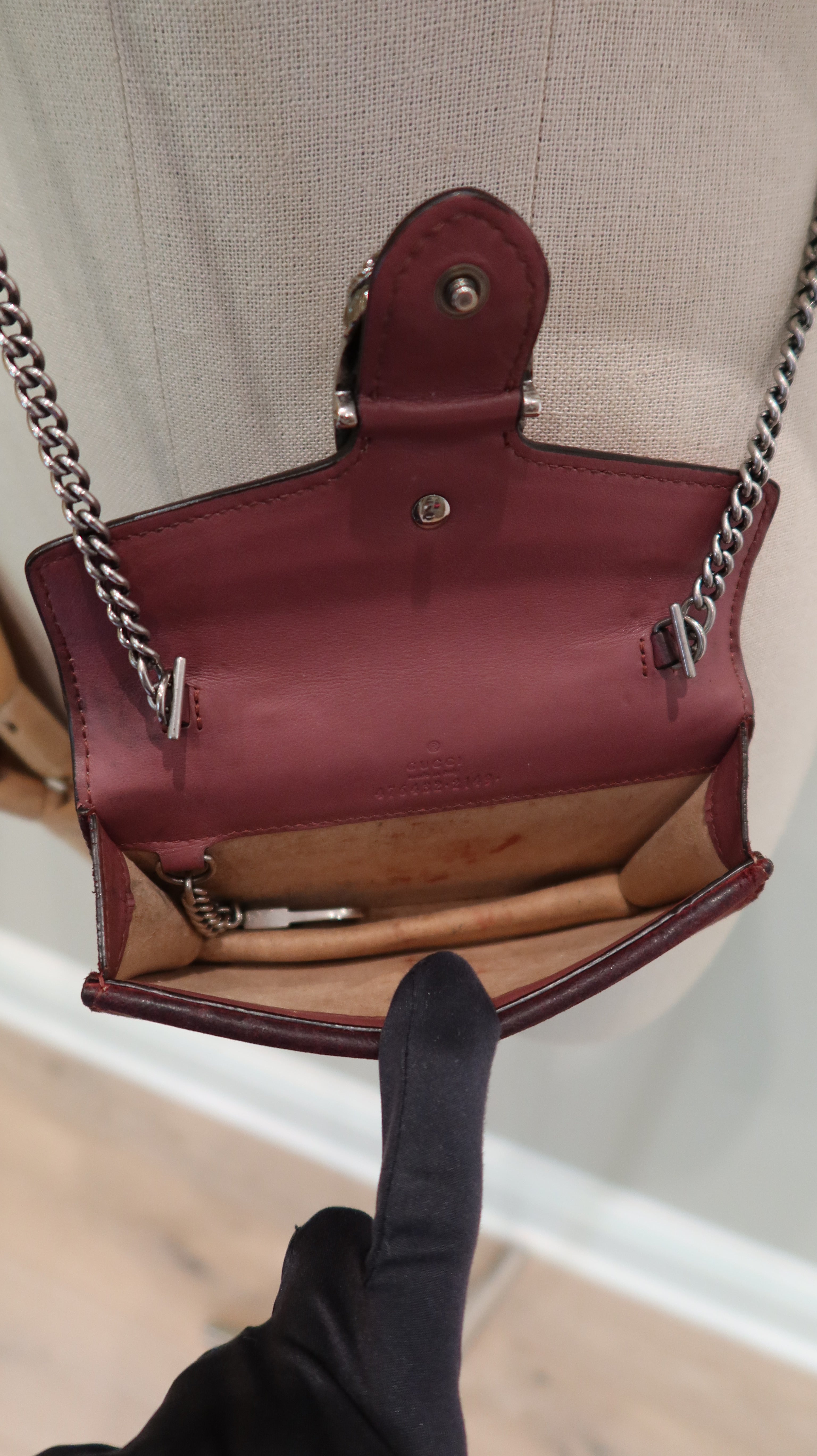 Gucci Super Mini Dionysus Blooms Bag