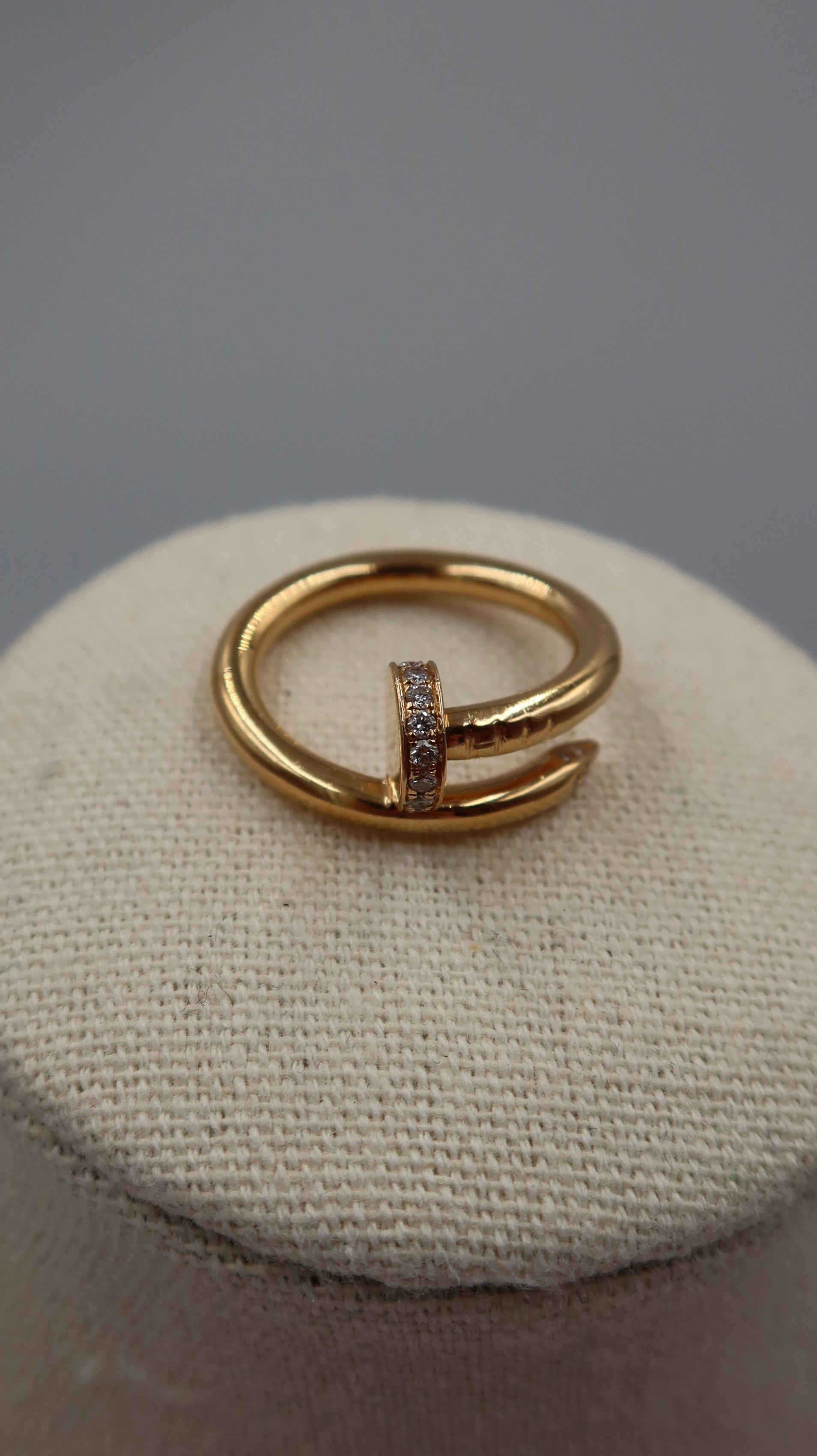 Cartier Juste Un Clou Ring (53/PG)