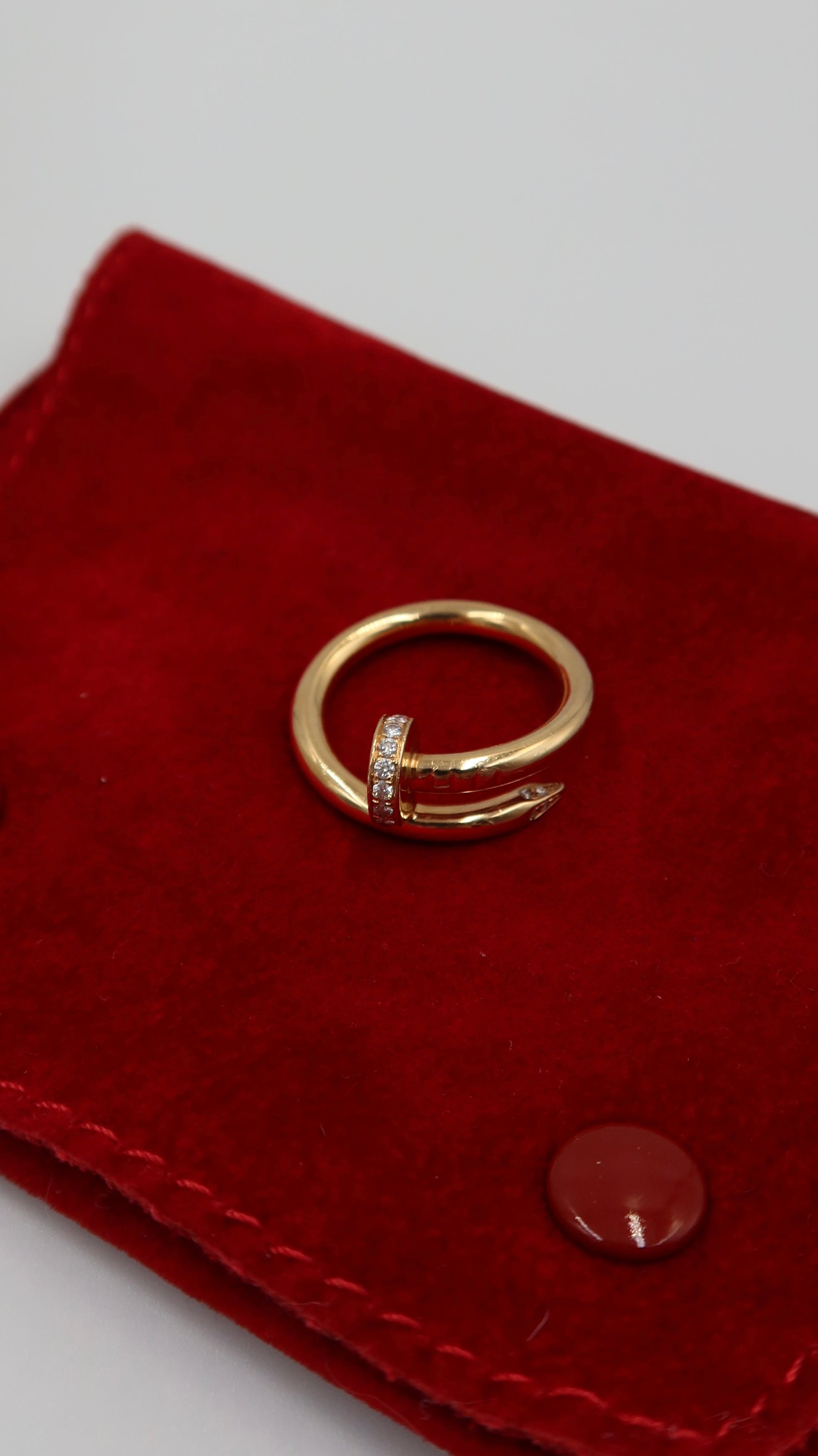 Cartier Juste Un Clou Ring (53/PG)