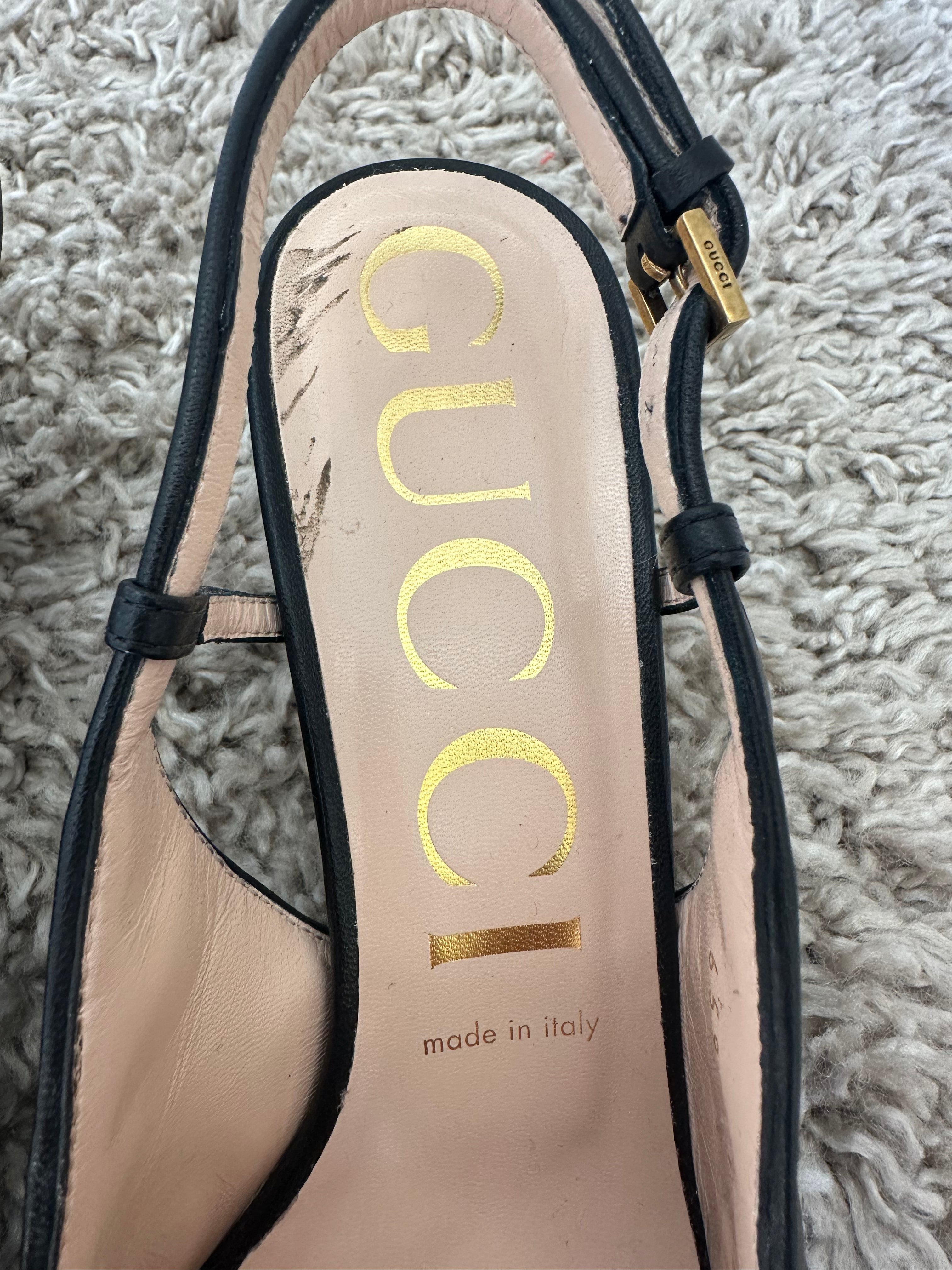 Gucci Slingback Pumps (EU38.5)