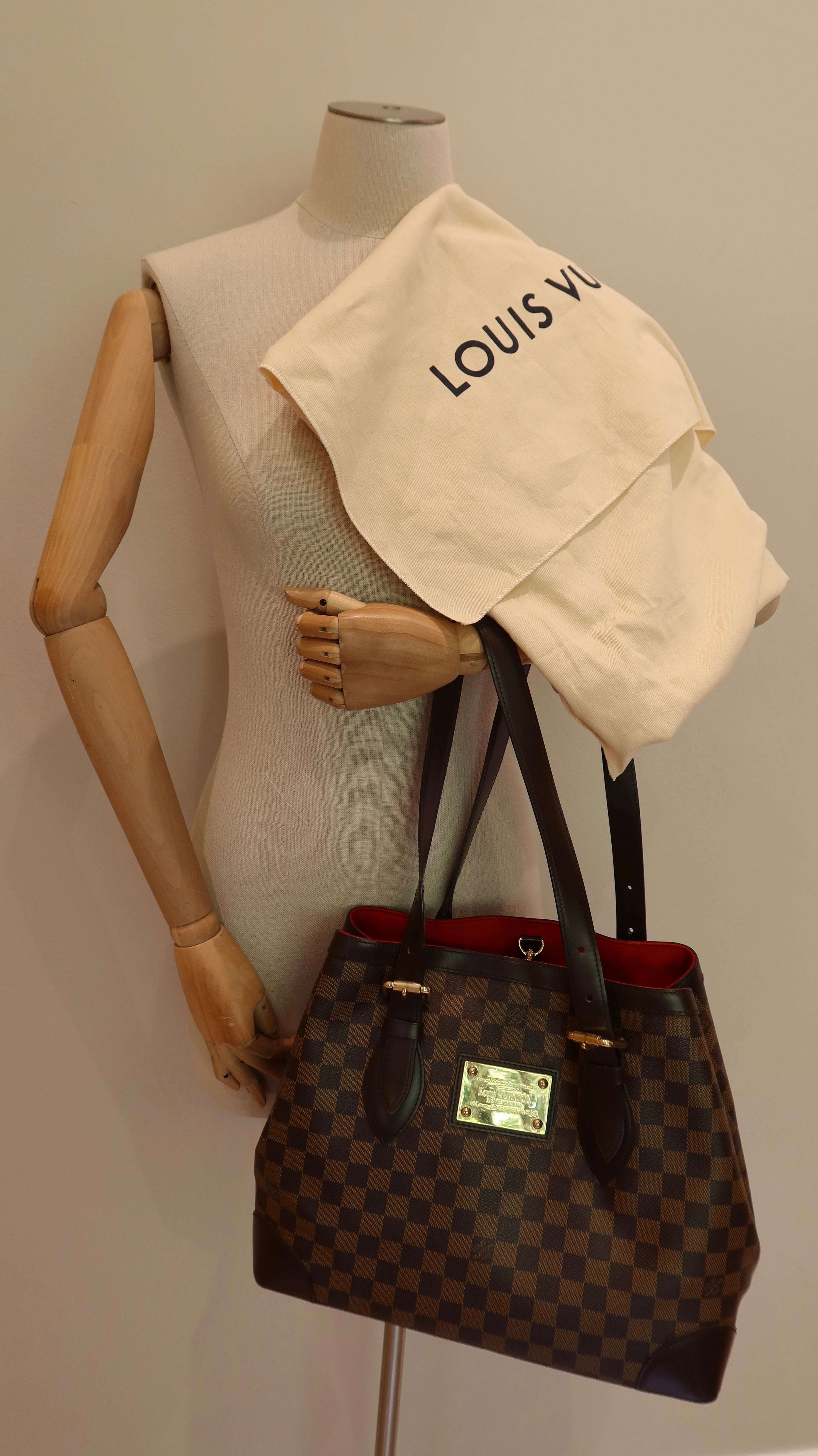 Louis Vuitton Hampstead MM Tote Bag