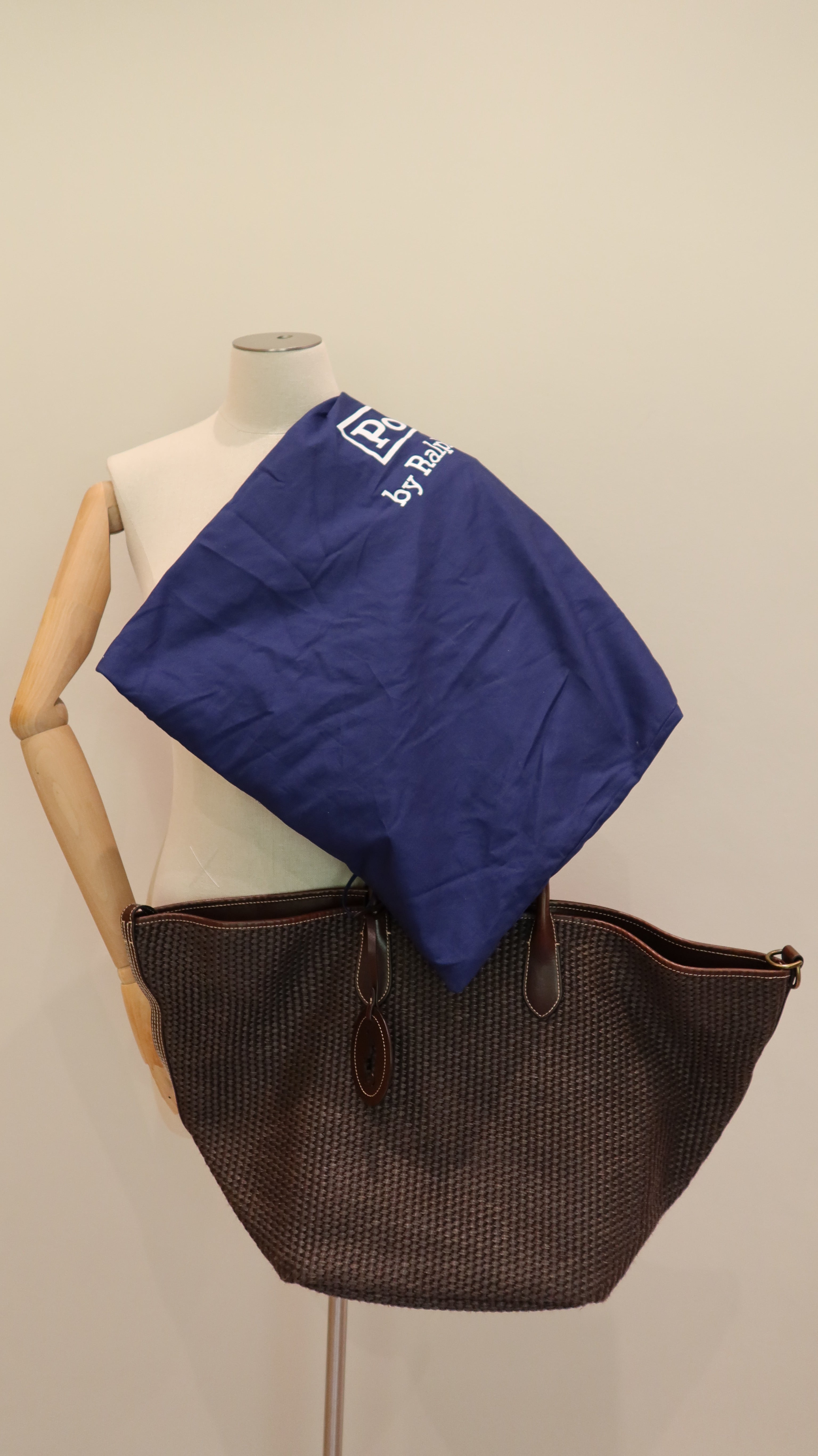 Ralph Lauren Straw Tote
