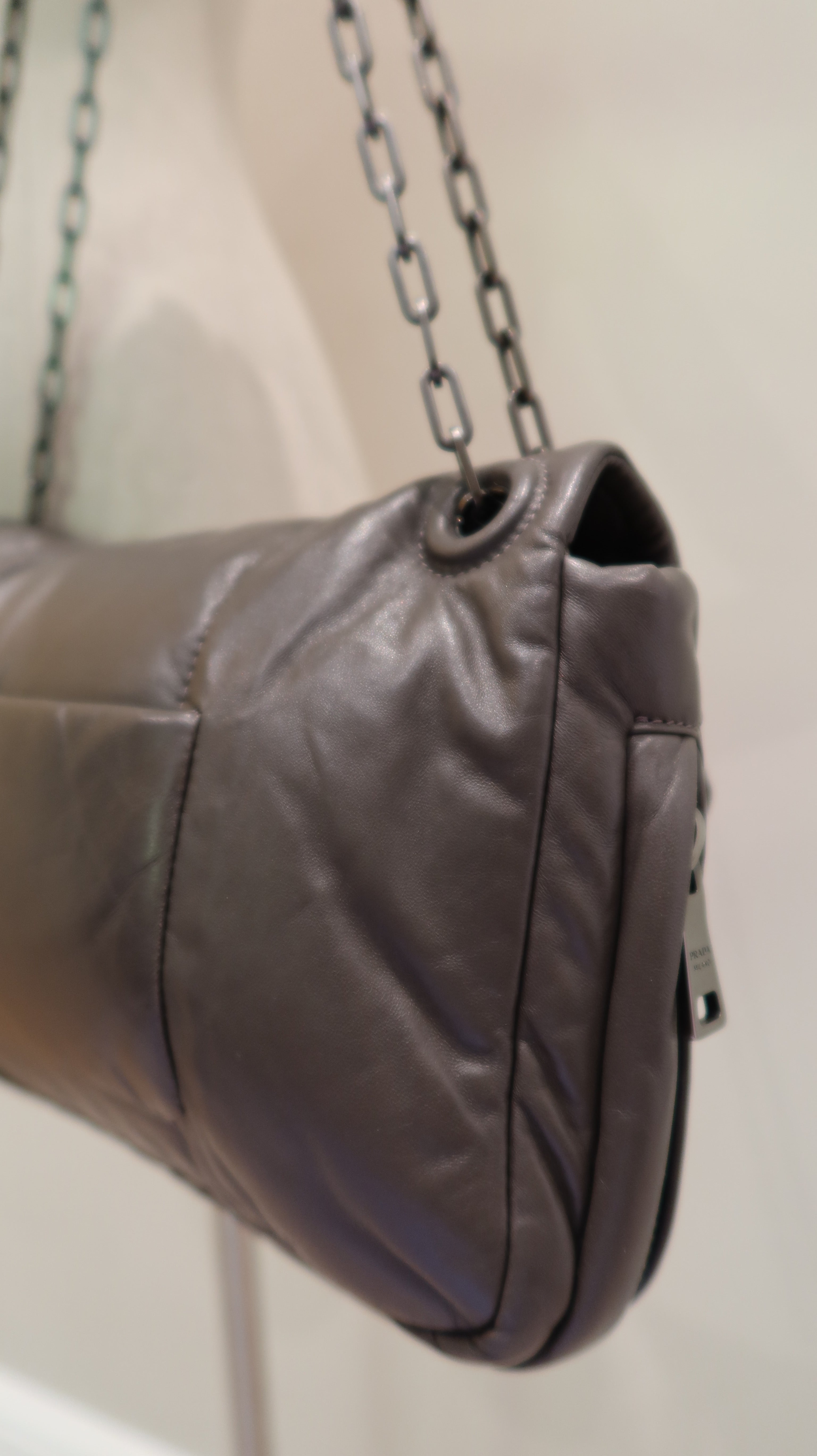 Prada Bomber Flap Bag