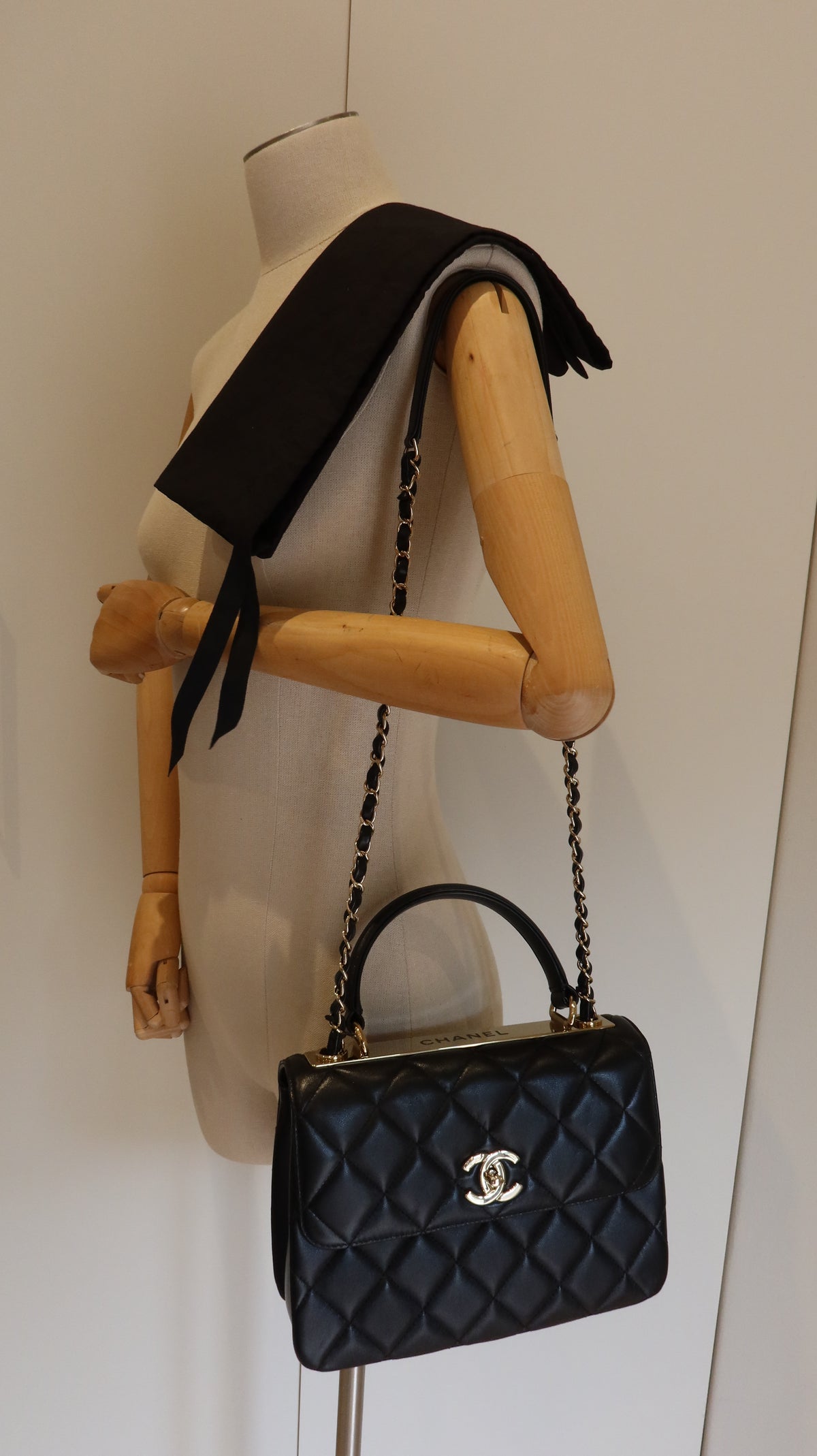 Chanel Flap with Top Handle
