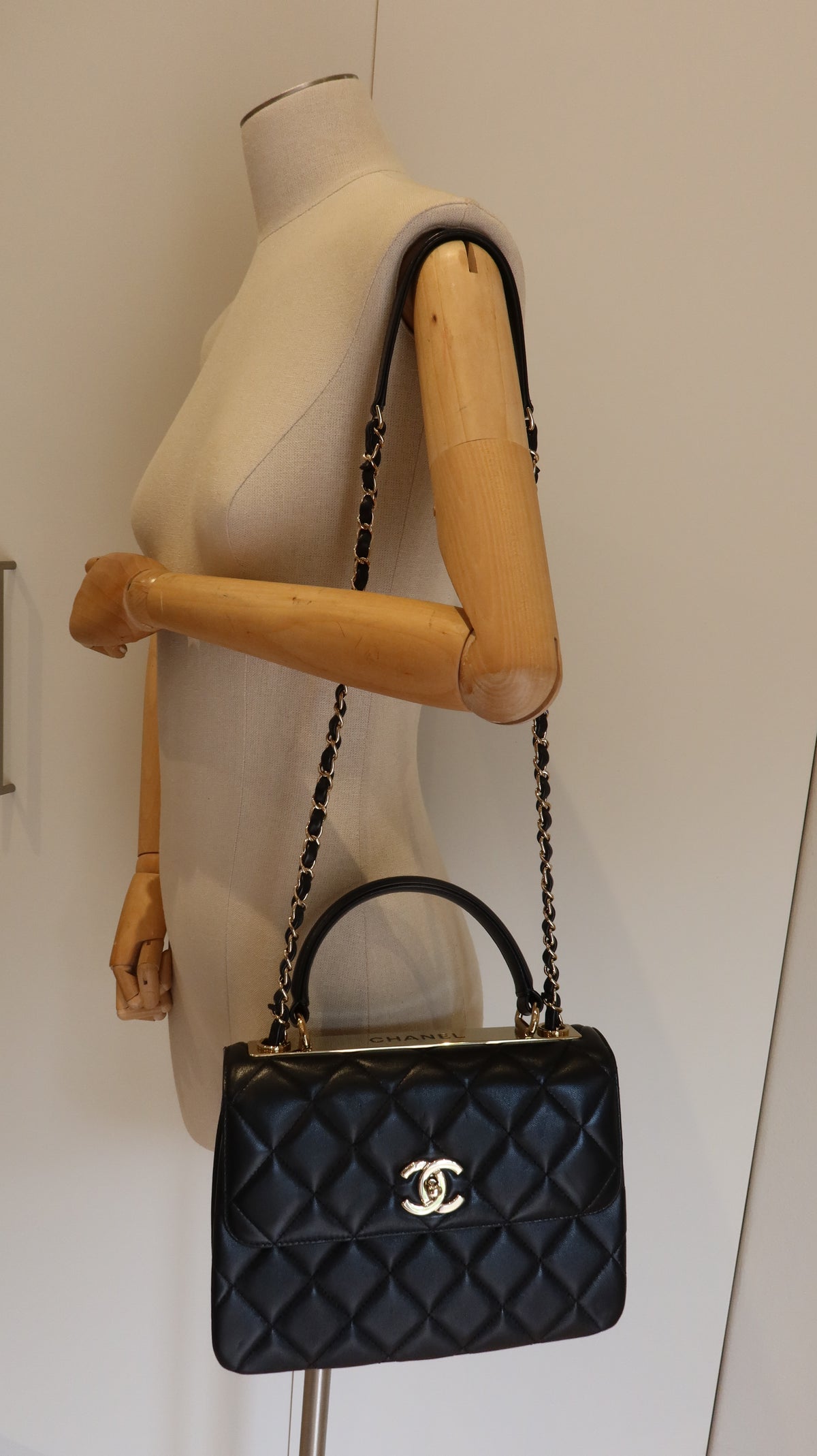 Chanel Flap with Top Handle