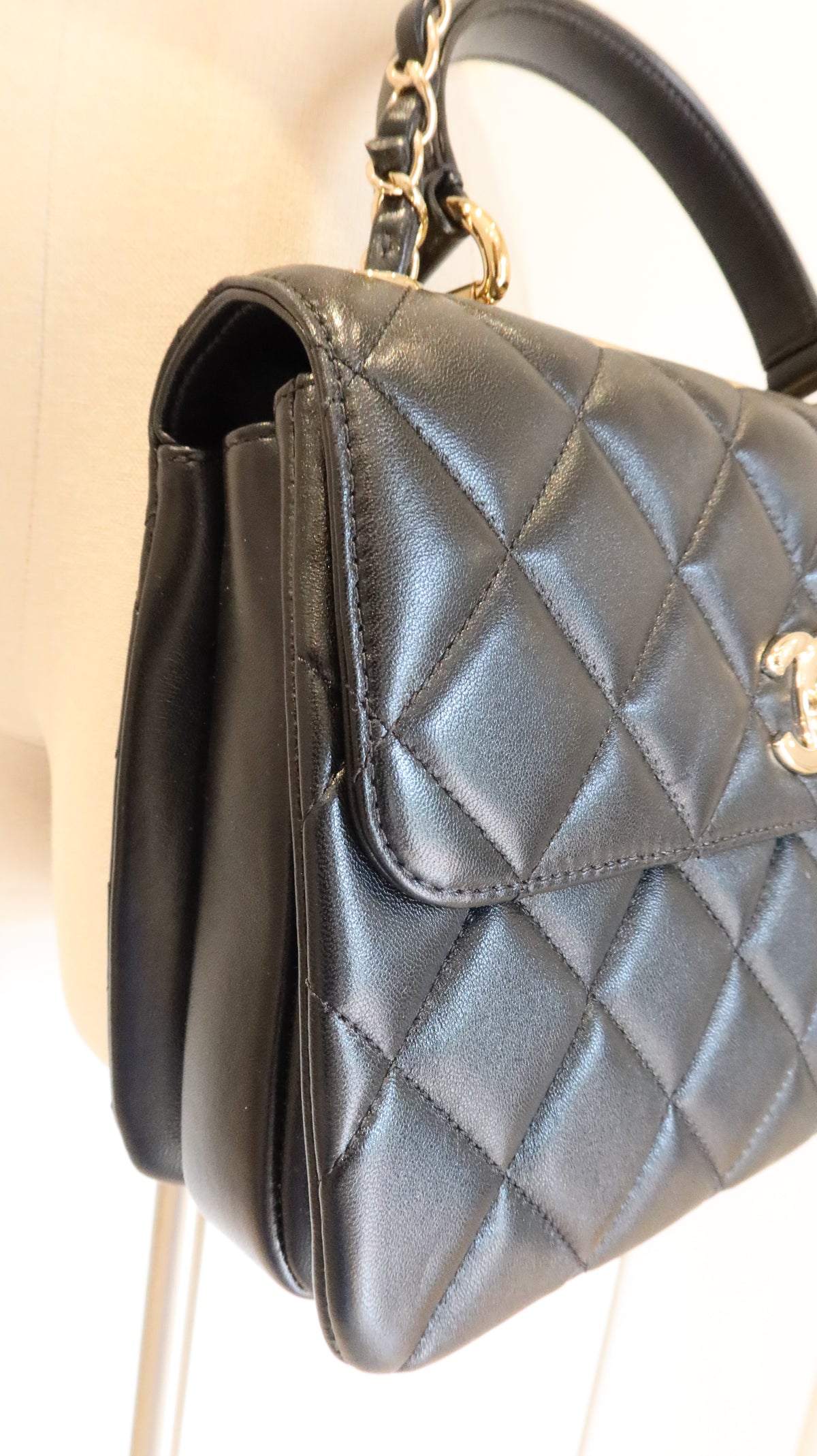 Chanel Flap with Top Handle