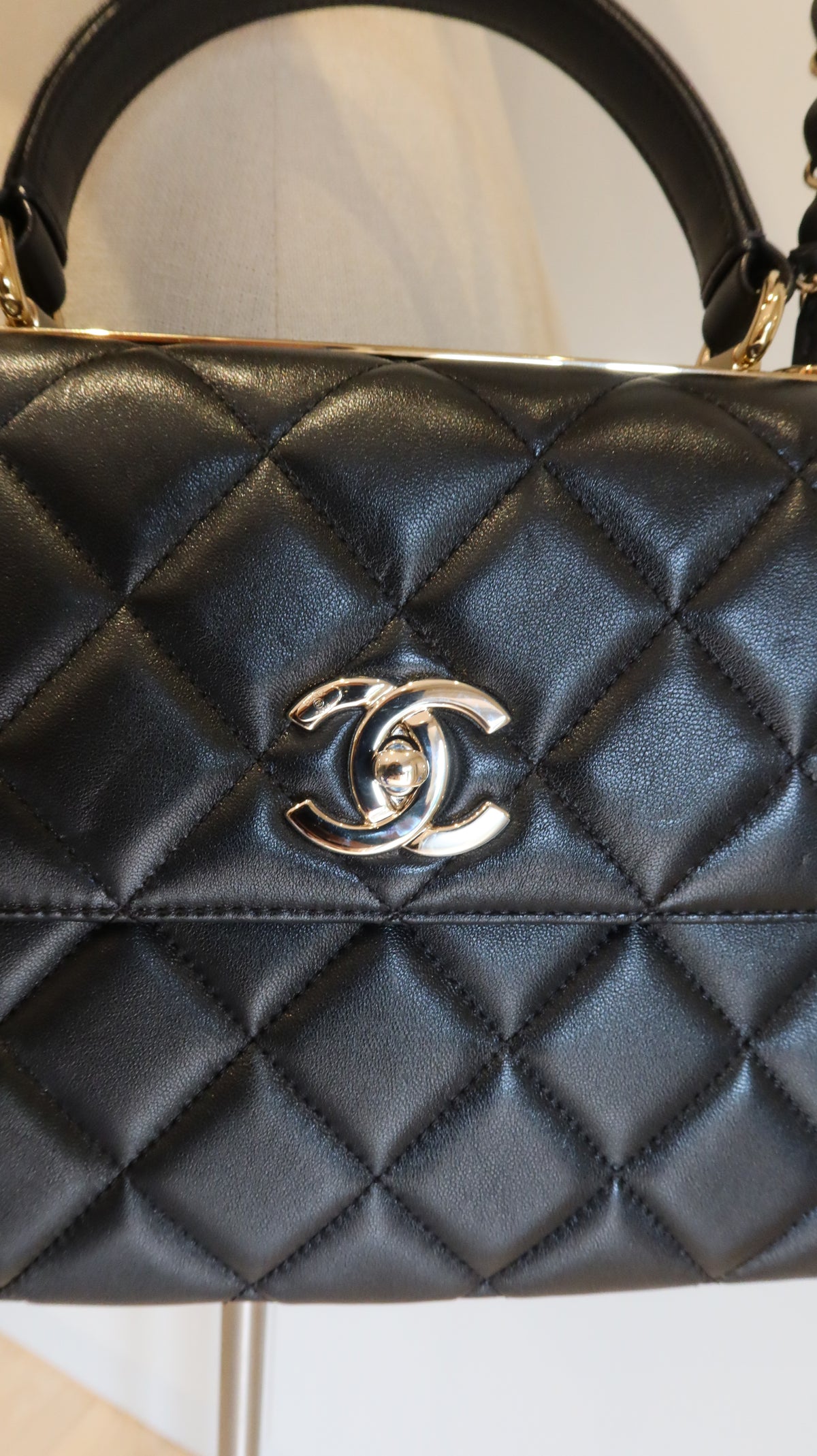 Chanel Flap with Top Handle
