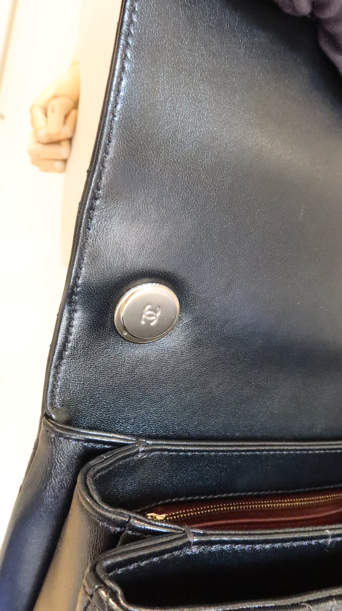 Chanel Flap with Top Handle