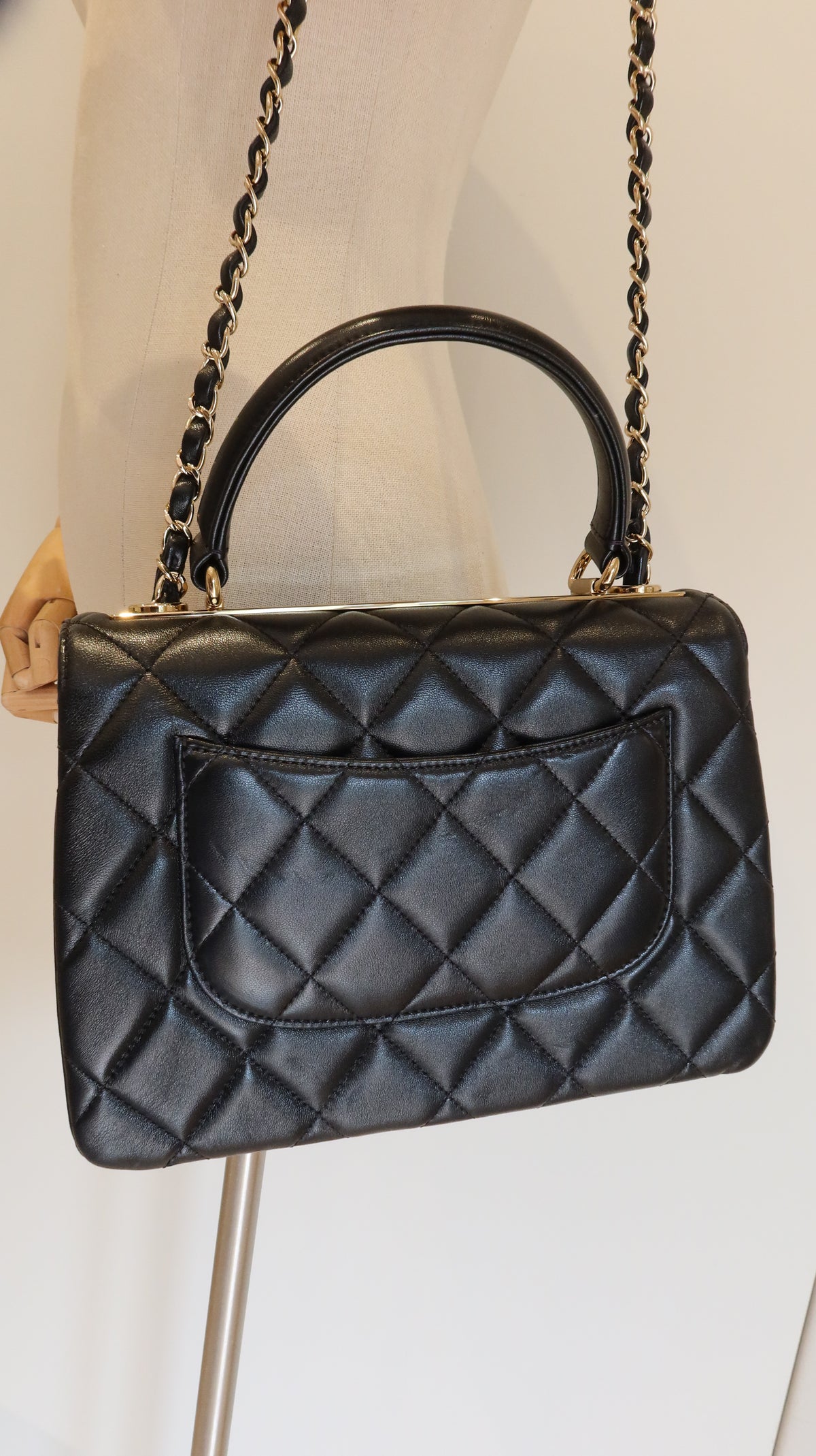 Chanel Flap with Top Handle
