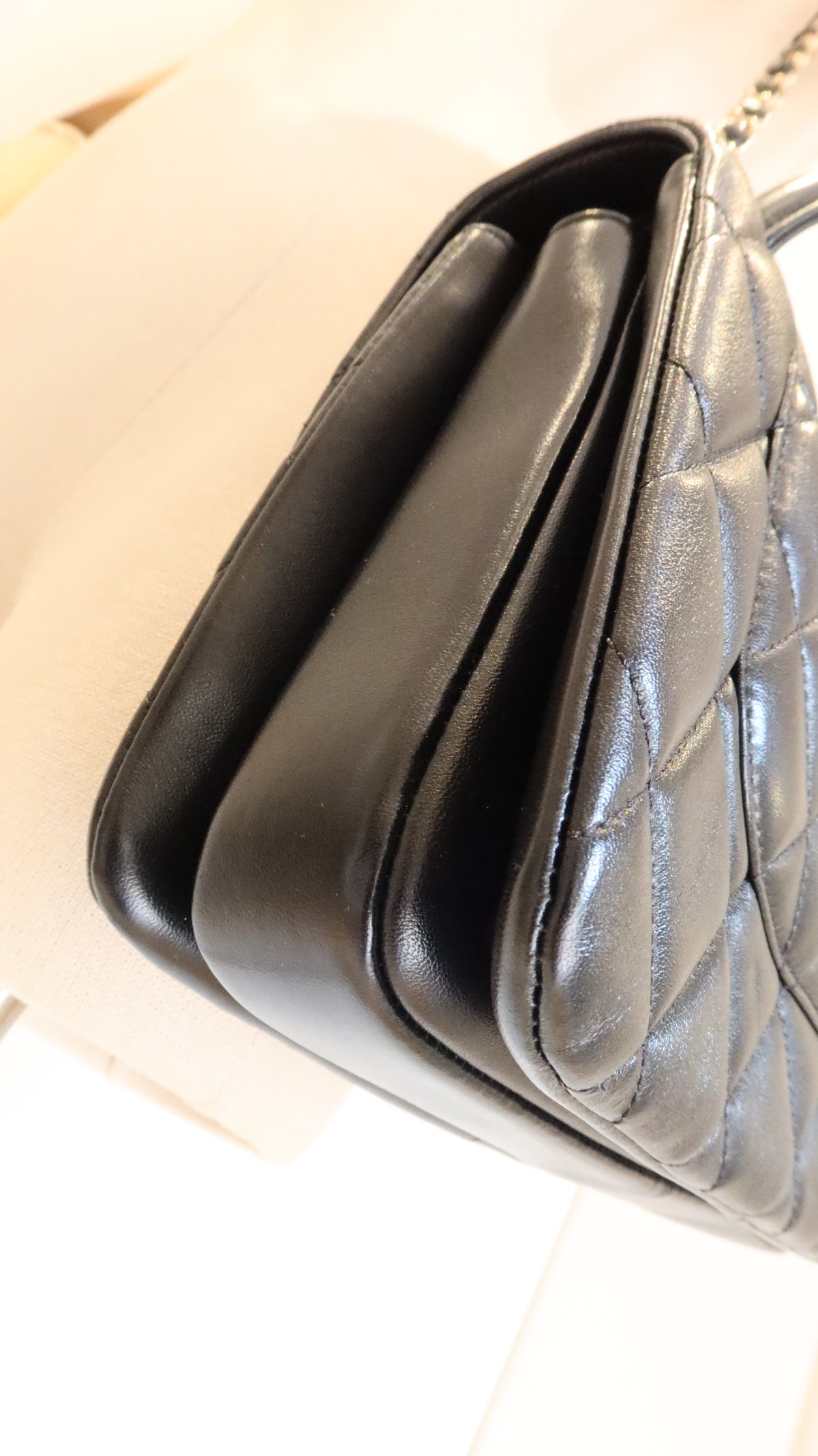 Chanel Flap with Top Handle