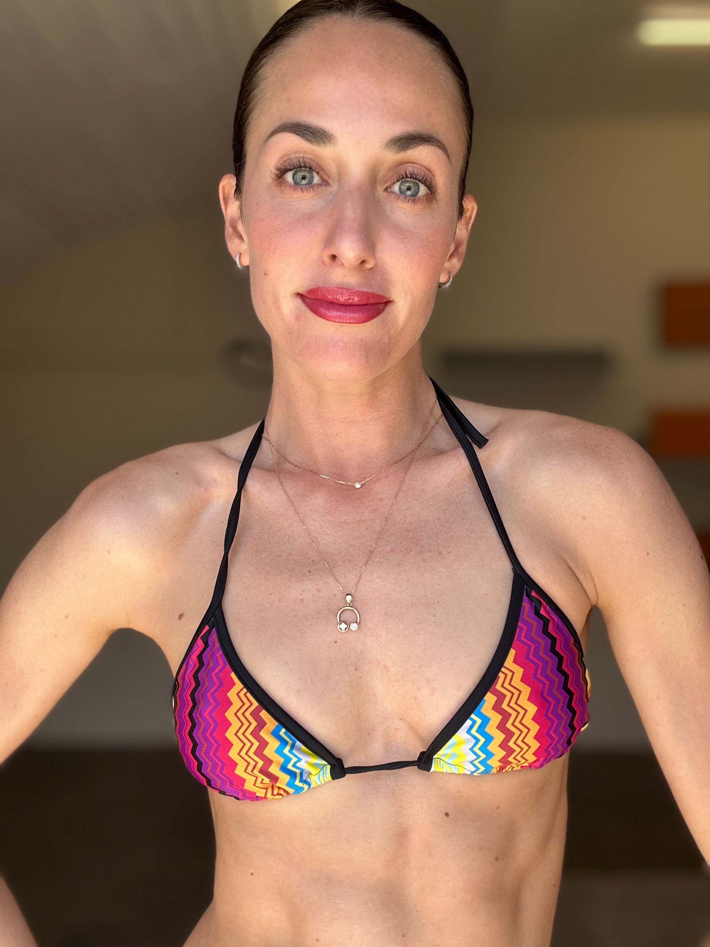 MISSONI Chevron Bikini Set (38/As New)